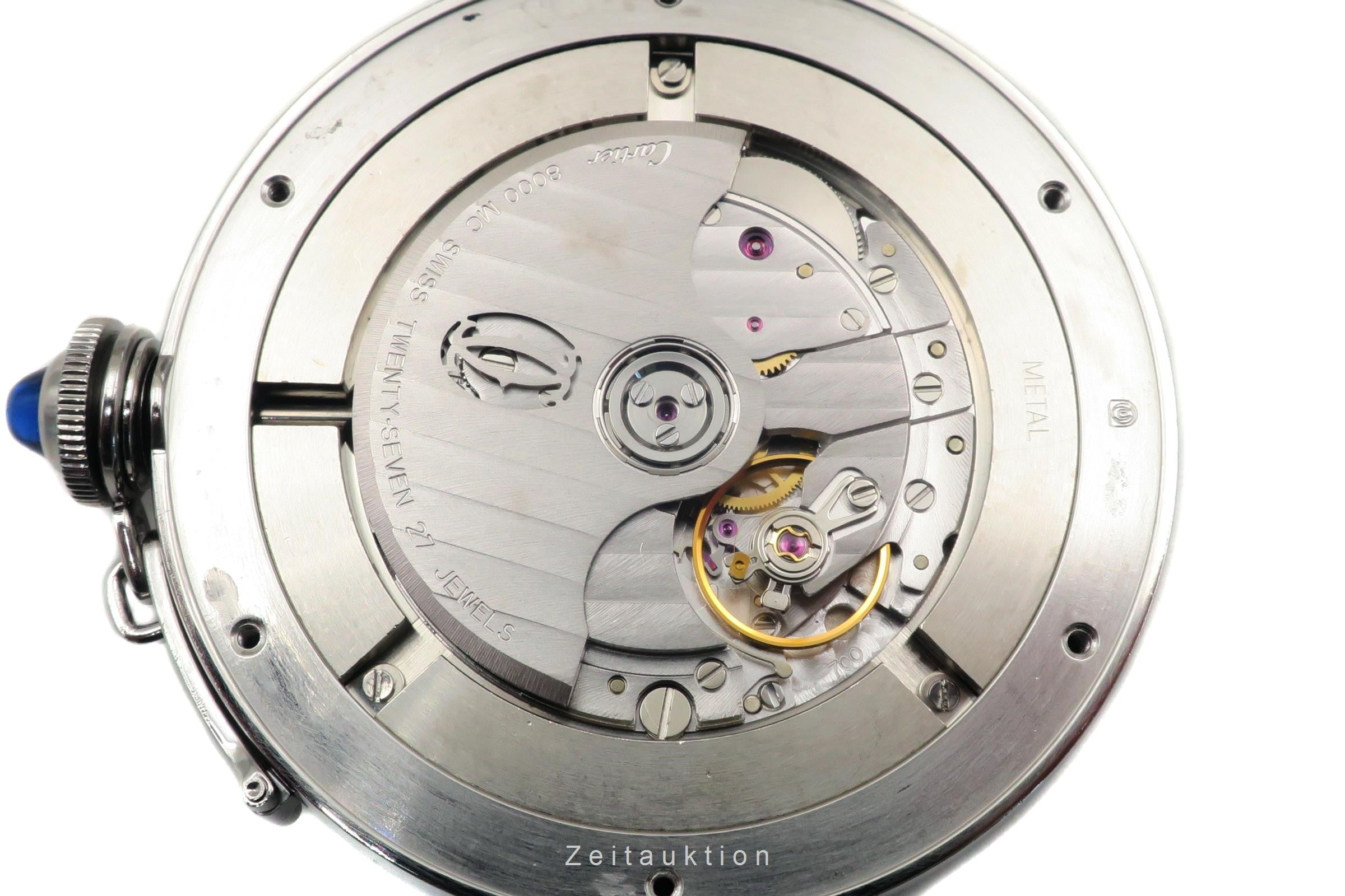 Cartier Pasha steel automatic men's watch 2730, W3107255 LP: 7350EUR  [2303450]