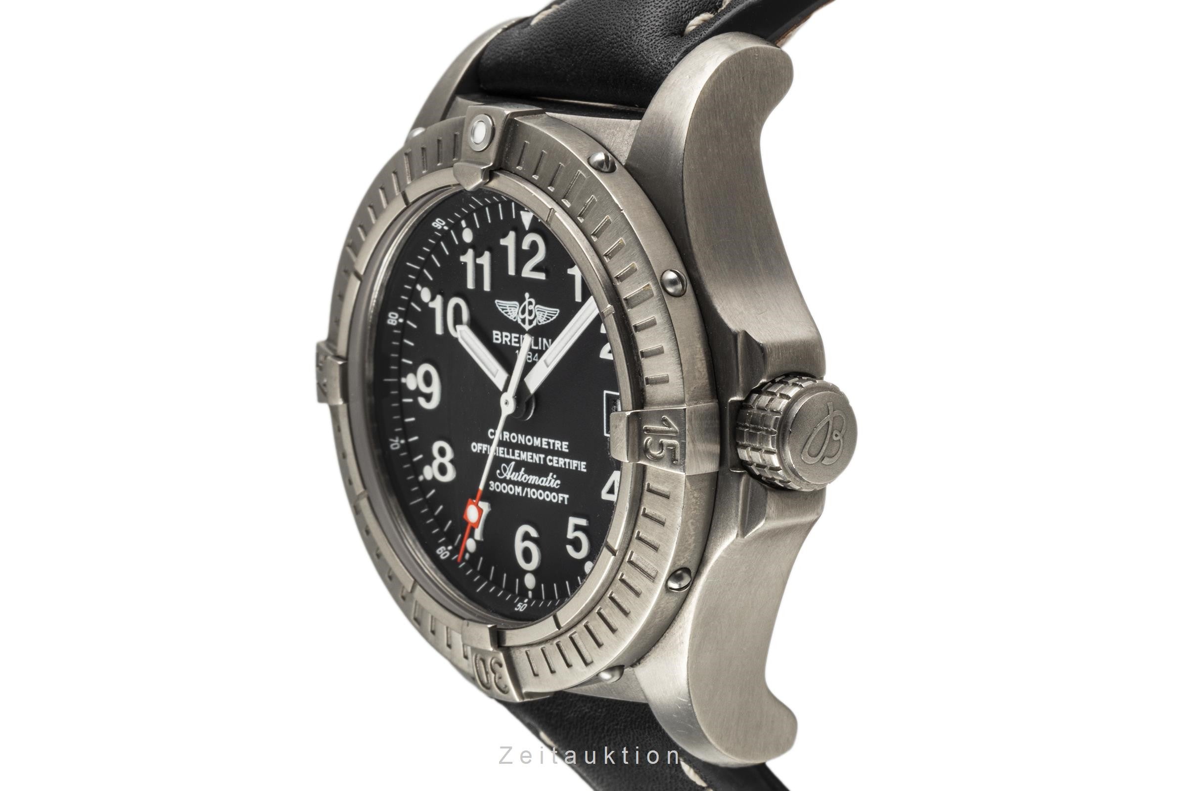 Breitling Avenger Seawolf titanio automático reloj para caballeros E17370 LP: 4950EUR  [2303459]