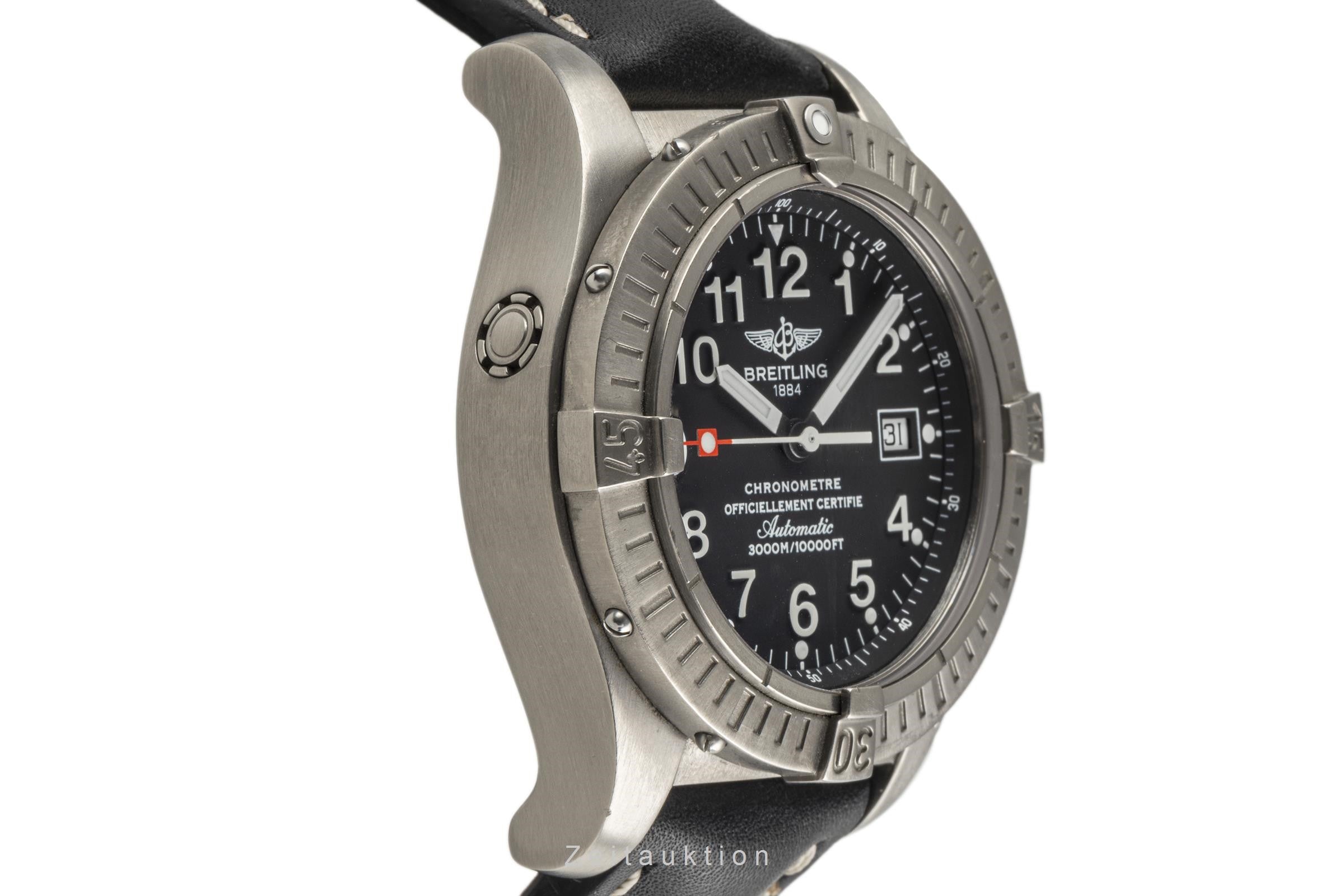 Breitling Avenger Seawolf titanio automático reloj para caballeros E17370 LP: 4950EUR  [2303459]