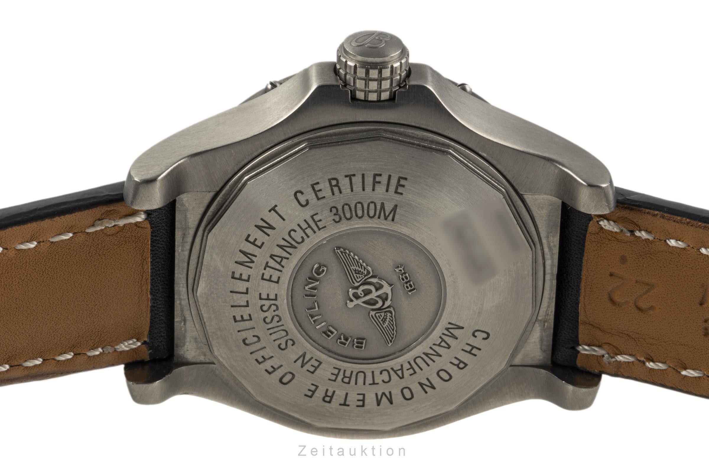 Breitling Avenger Seawolf titanio automático reloj para caballeros E17370 LP: 4950EUR  [2303459]