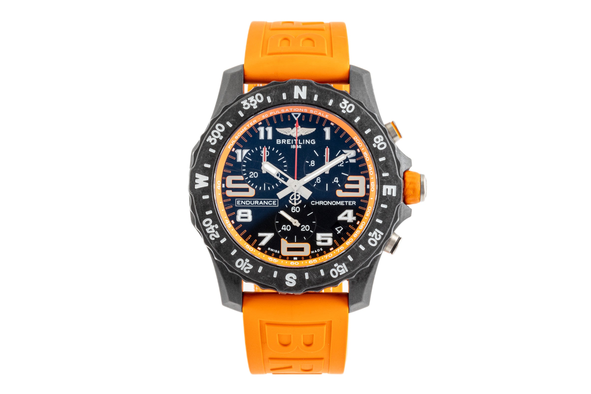 Breitling Endurance Pro cronografo breitlight quarzo orologio da uomo X82310A51B1S1 LP: 3350EUR  [2303466]