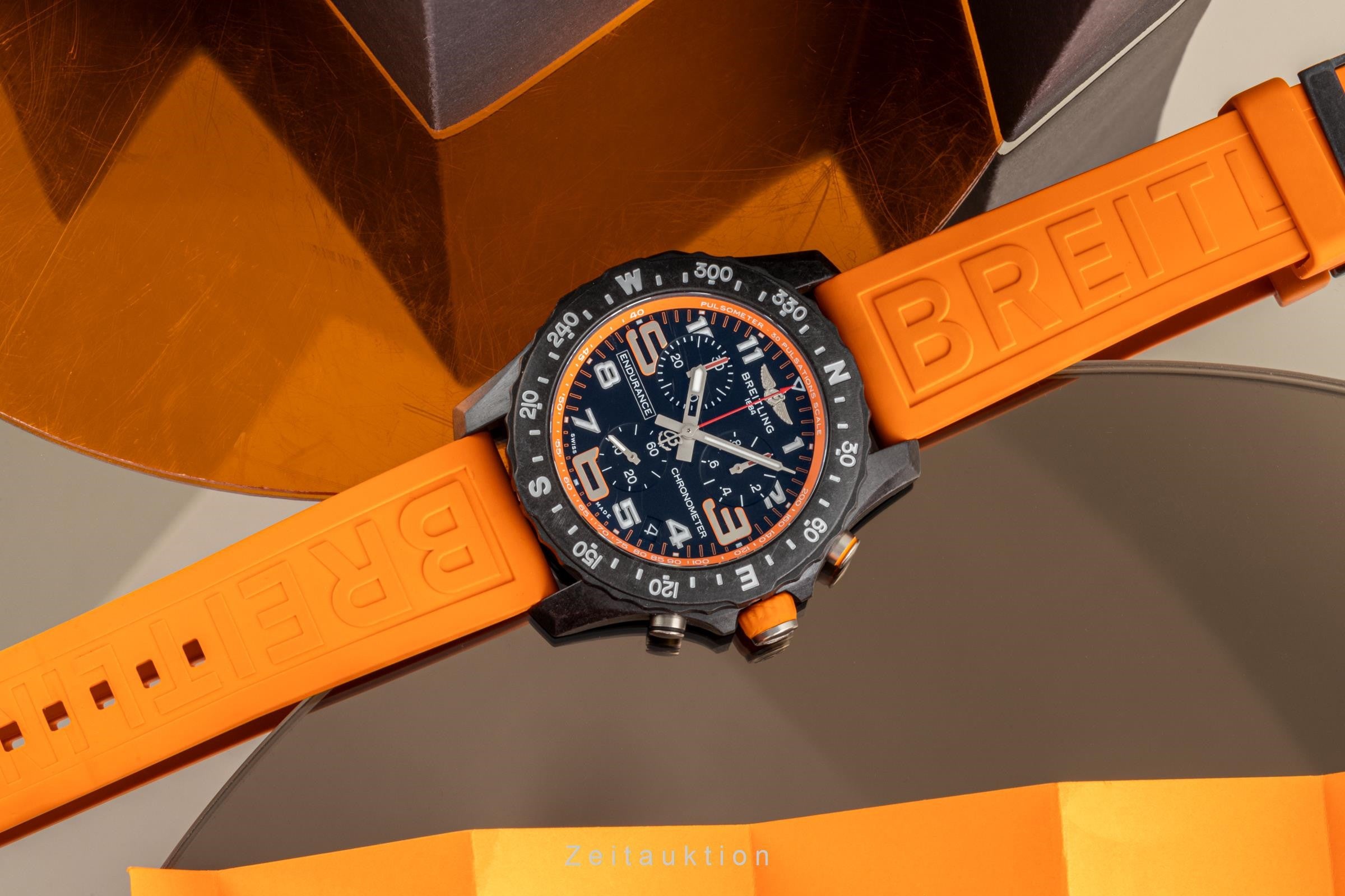 Breitling Endurance Pro cronografo breitlight quarzo orologio da uomo X82310A51B1S1 LP: 3350EUR  [2303466]