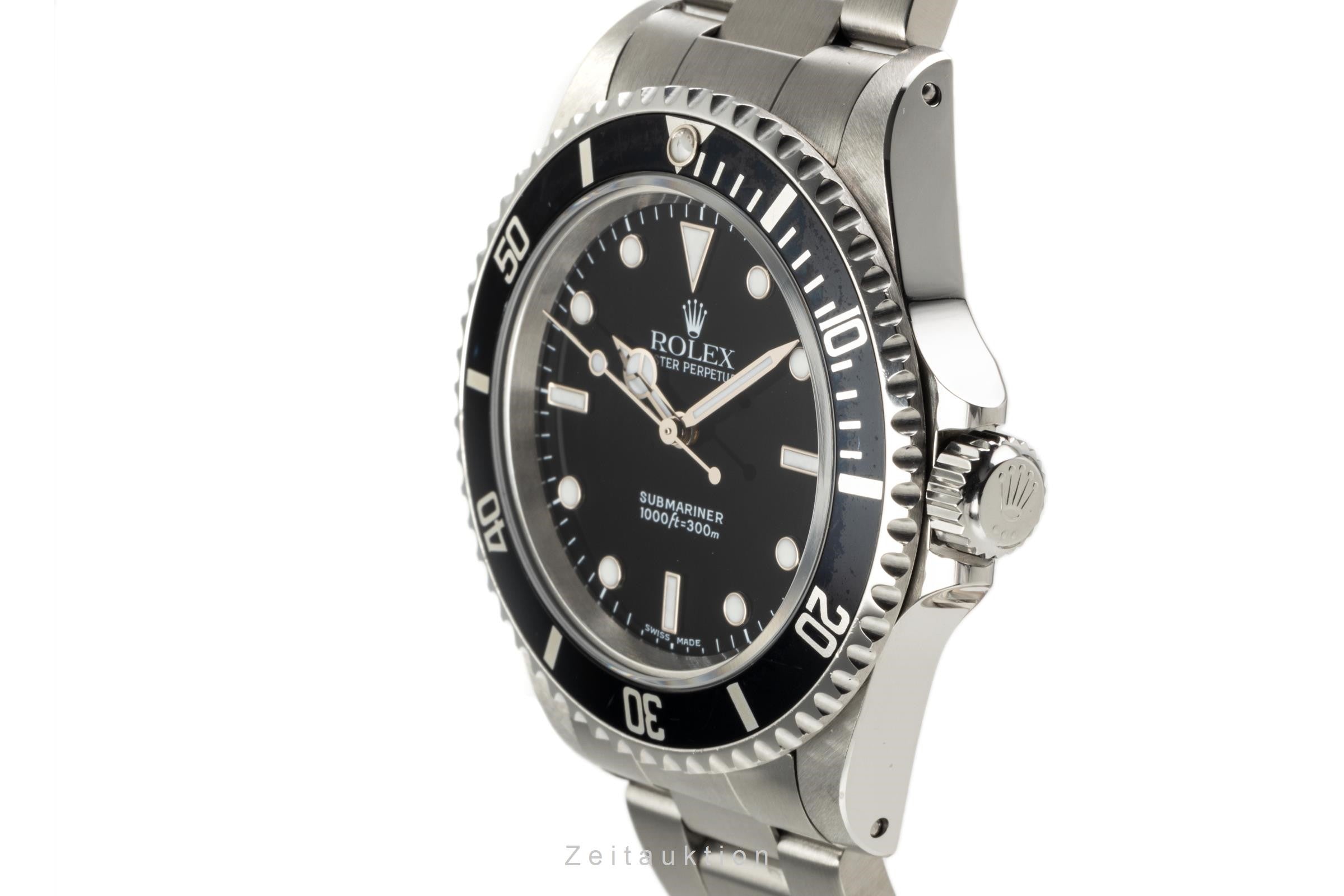 Rolex Submariner No Date Edelstahl Automatik Herrenuhr Ref. 14060M P-Serie [2303467]