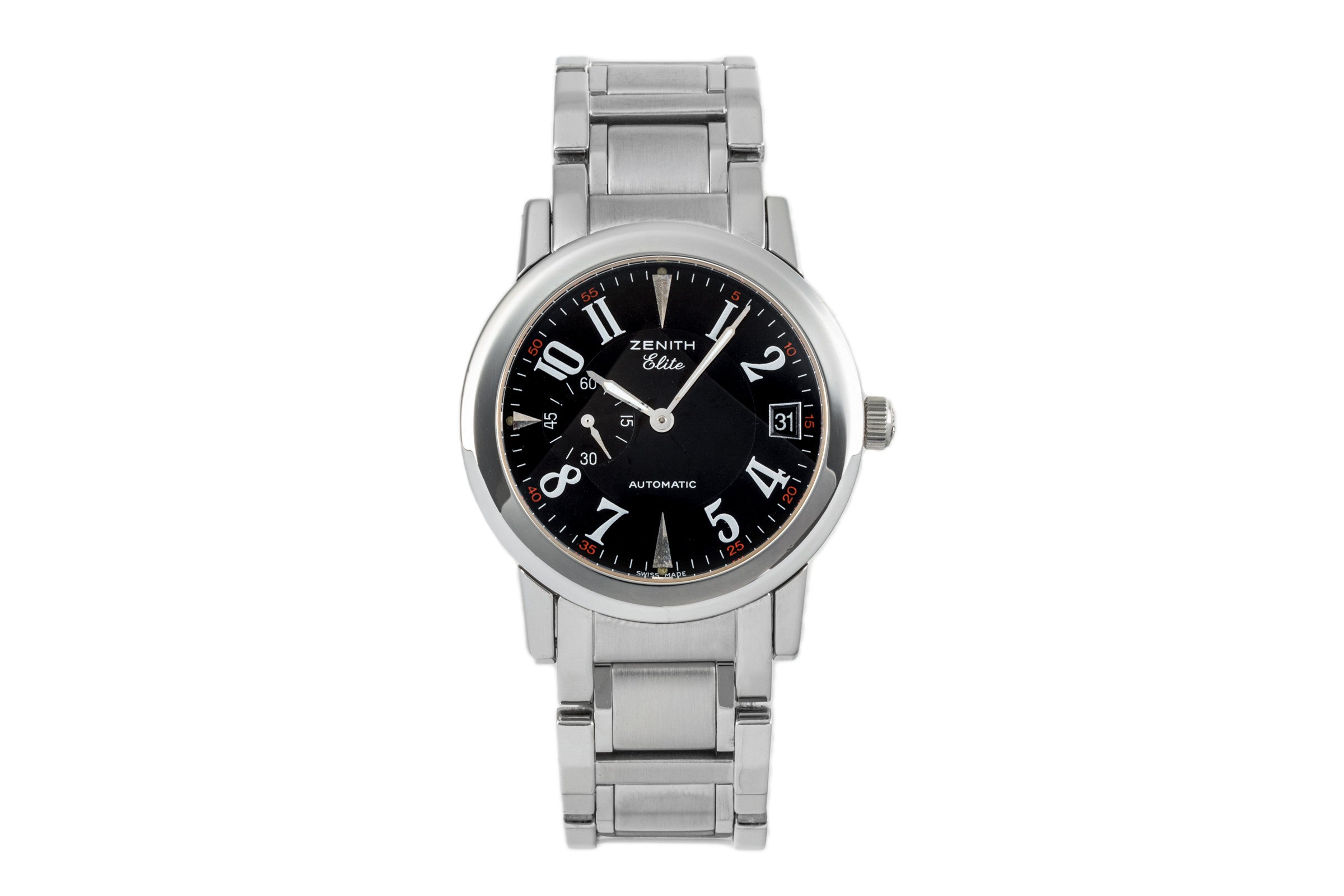 Zenith Elite acier automatique montre pour hommes 01/02.0450.680  [2303515]