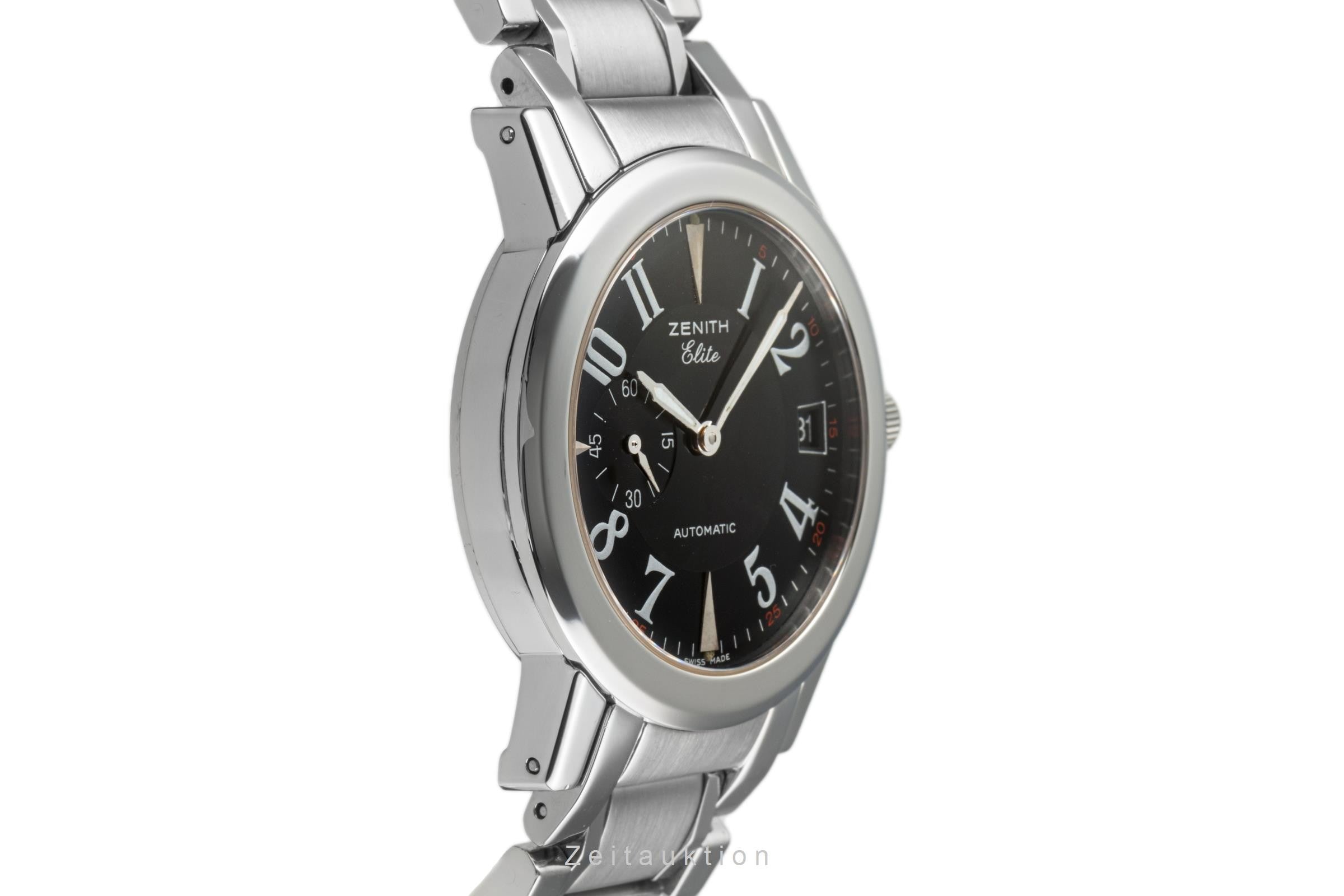 Zenith Elite acier automatique montre pour hommes 01/02.0450.680  [2303515]