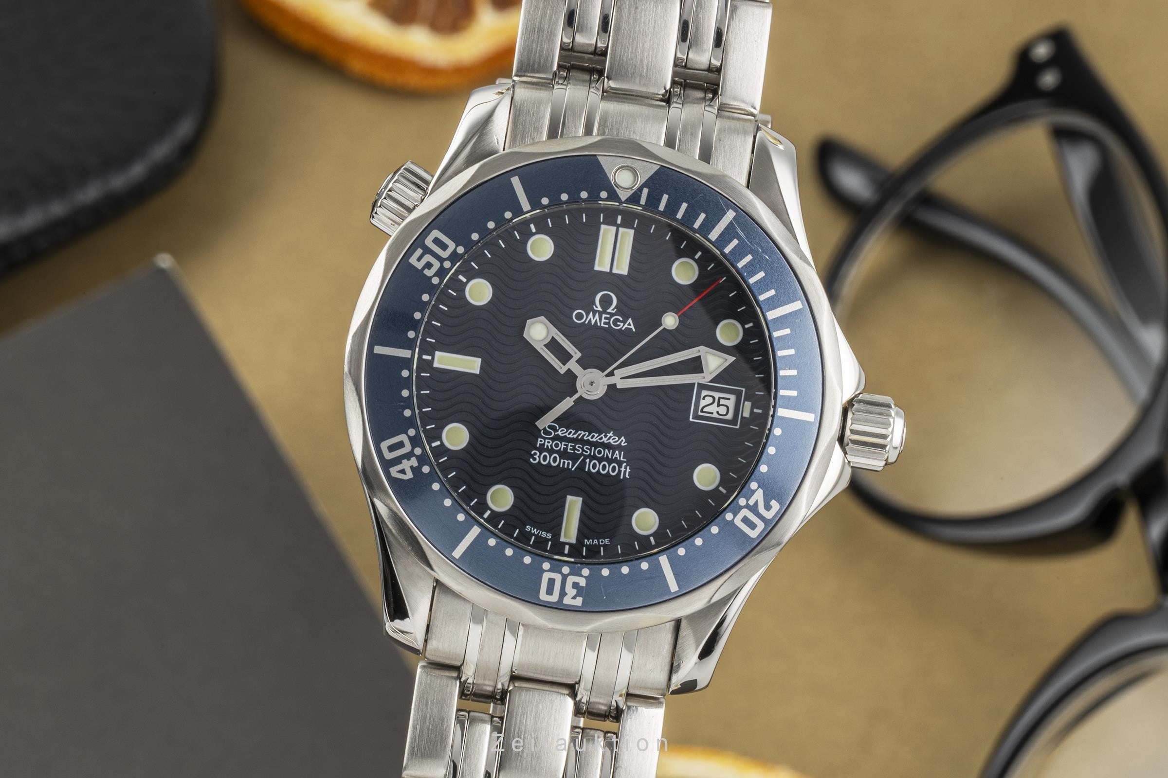 Omega Seamaster steel quartz unisex 2561.80.00, 196.1522  [2303521]
