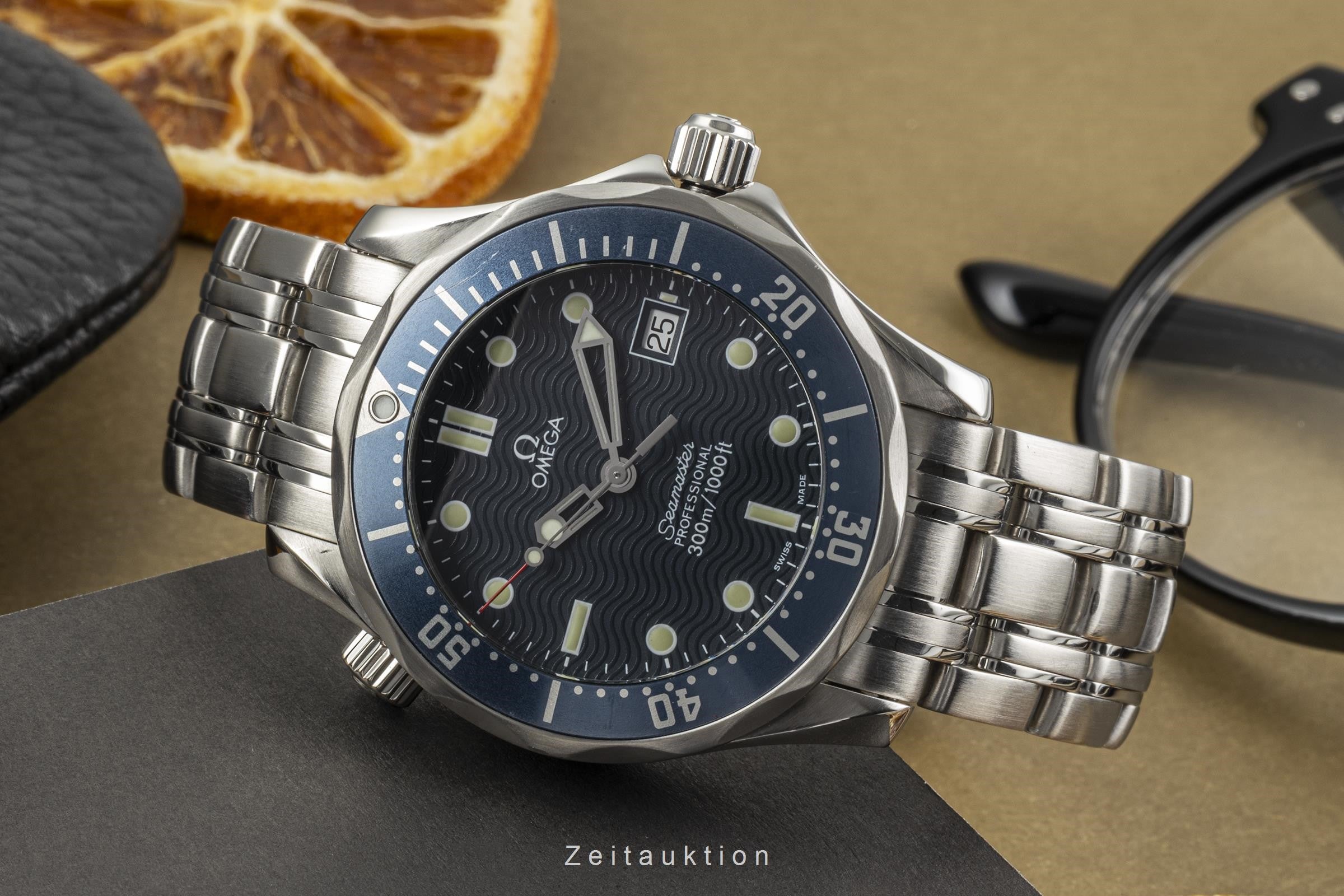 Omega Seamaster steel quartz unisex 2561.80.00, 196.1522  [2303521]