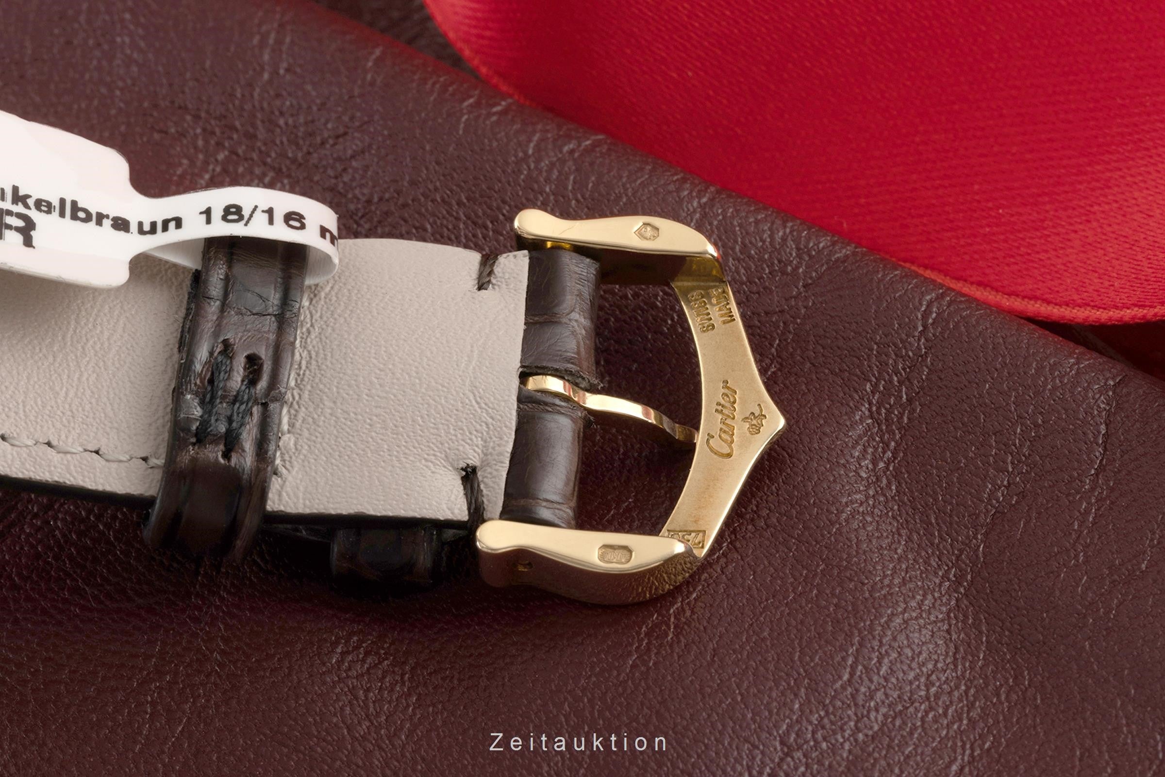 Cartier Tank Américaine oro 18 ct carica manuale orologio da uomo 1735 1  [2303533]