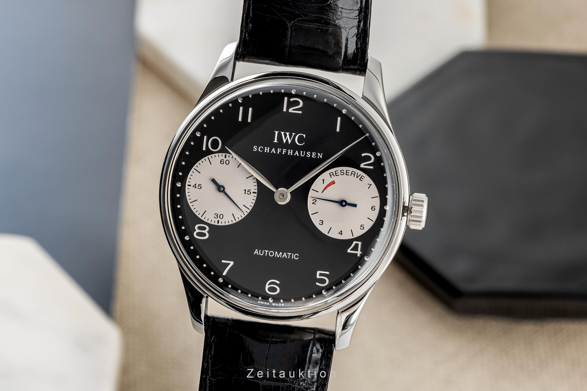 IWC Portugieser acciaio automatismo orologio da uomo 5000-001 Limited  [2303548]