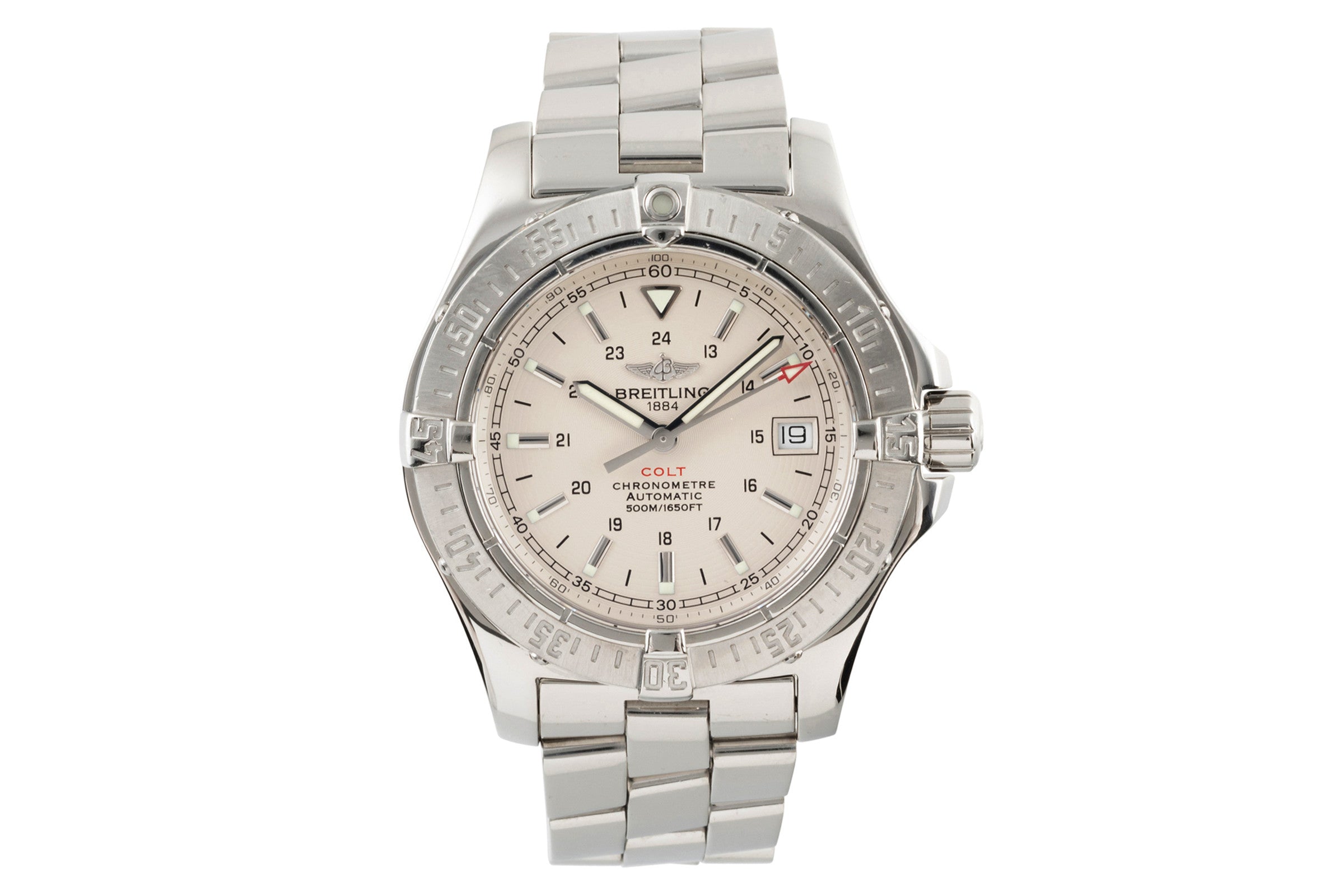 Breitling Colt steel automatic men's watch A17380 LP: 2440EUR  [2303554]