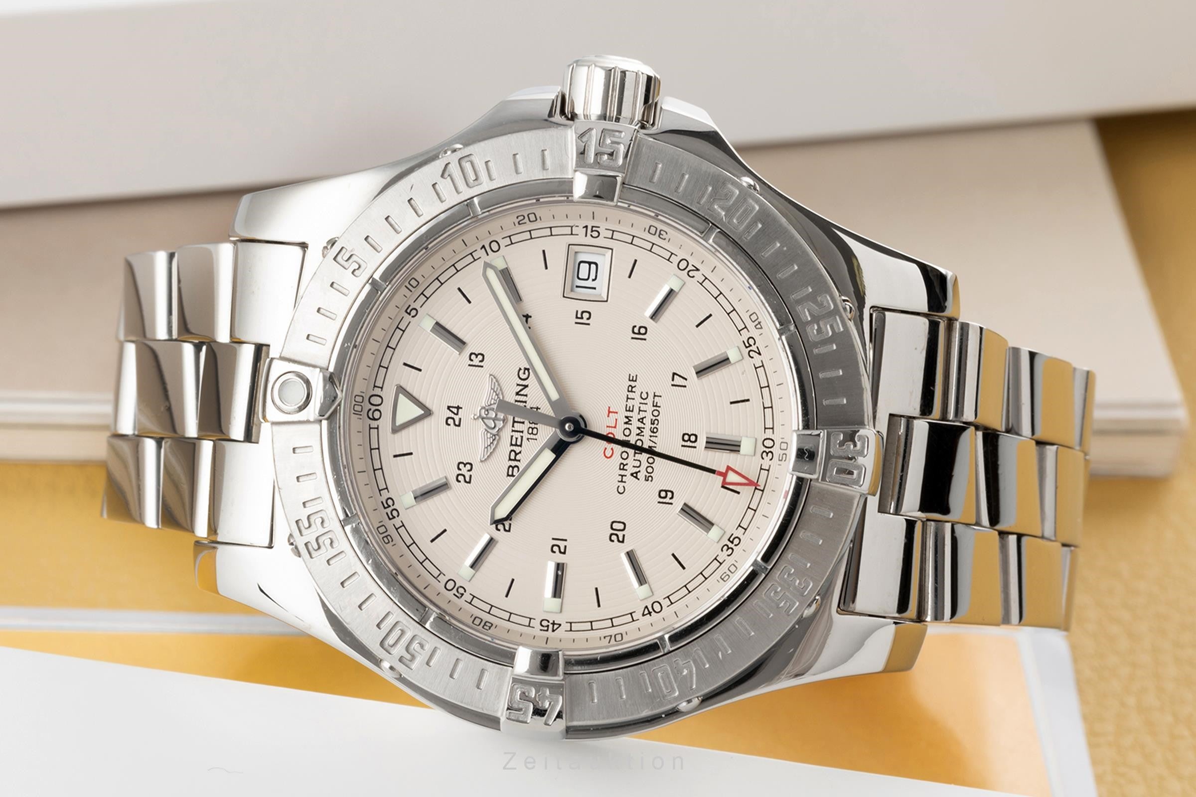 Breitling Colt steel automatic men's watch A17380 LP: 2440EUR  [2303554]