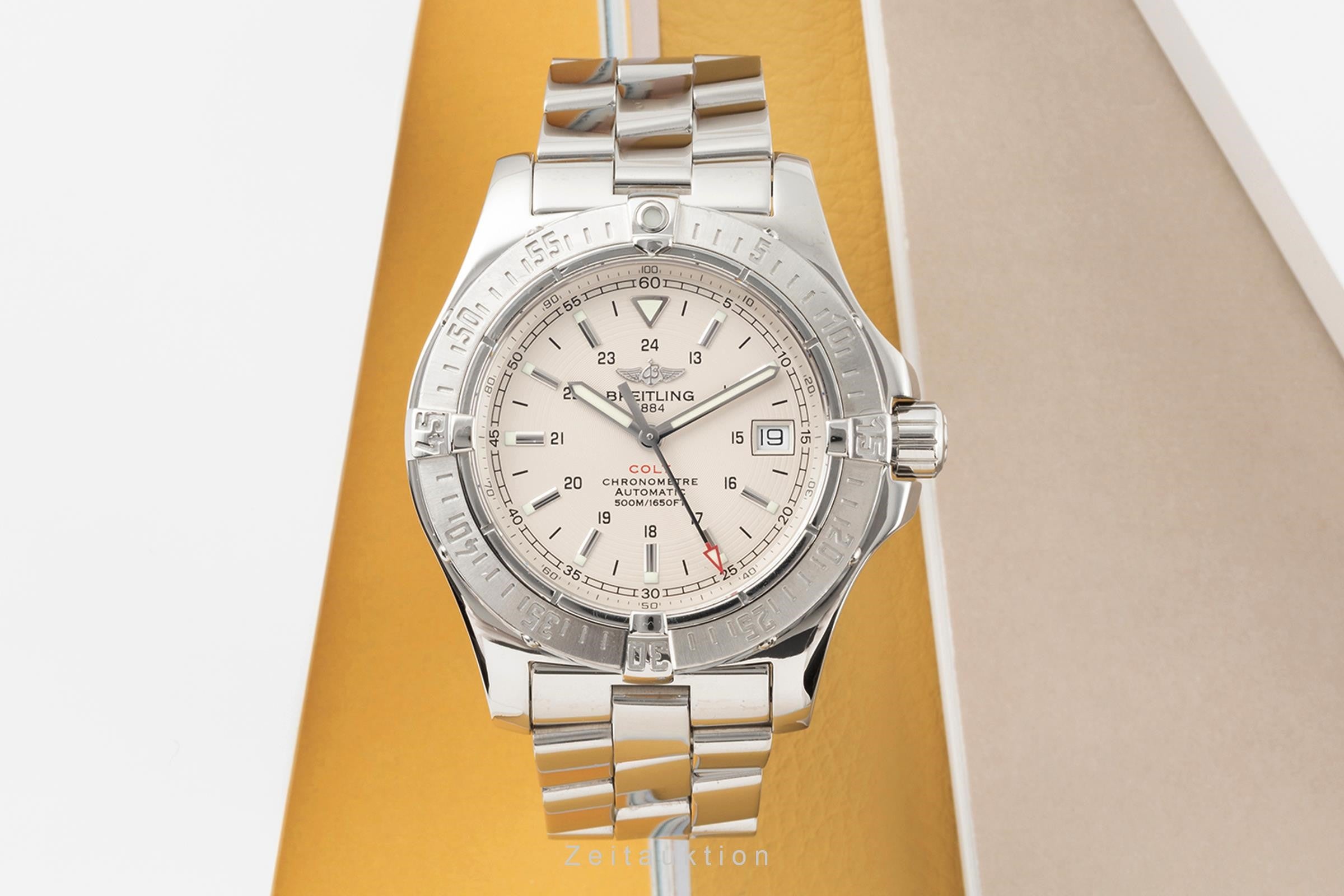 Breitling Colt steel automatic men's watch A17380 LP: 2440EUR  [2303554]