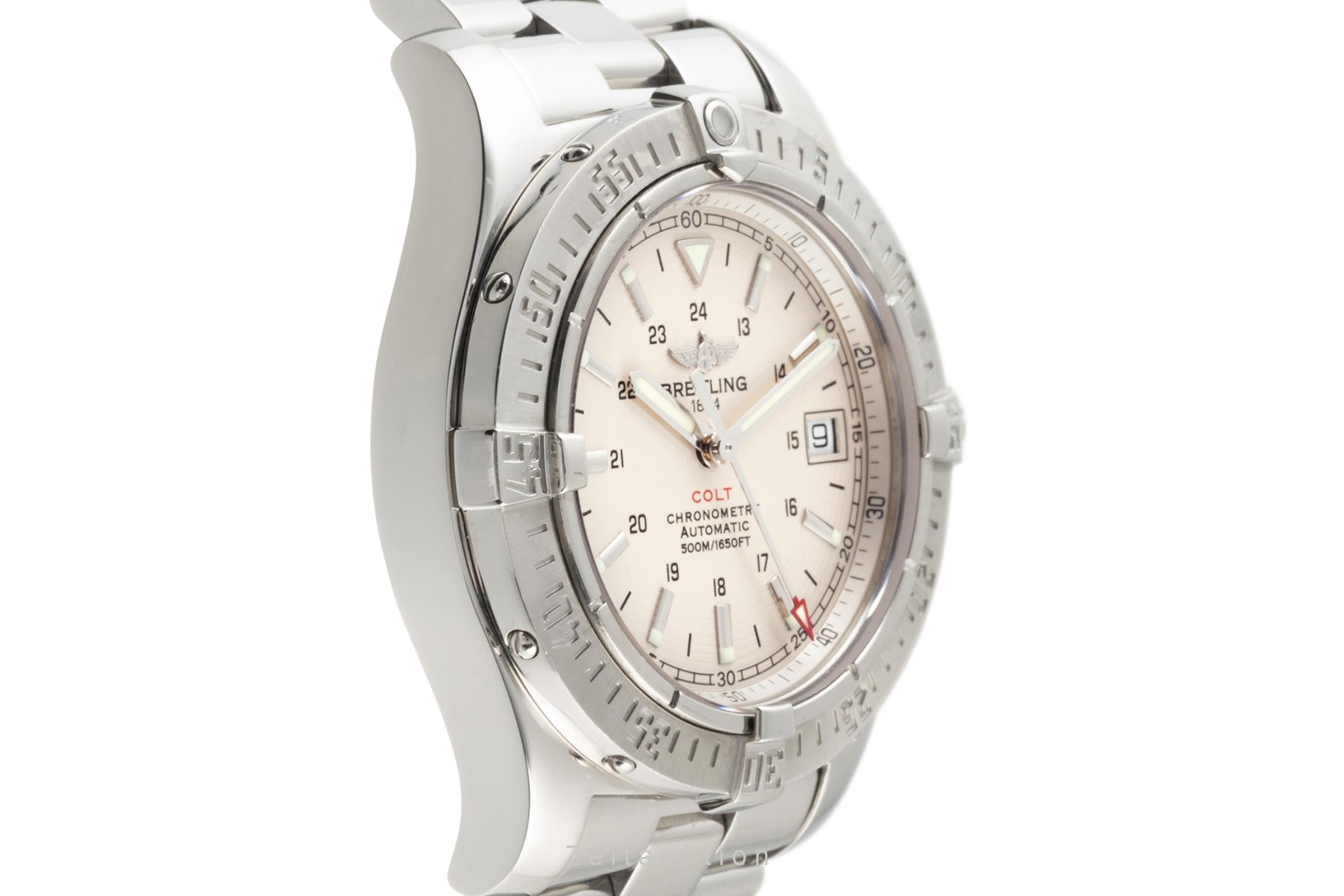 Breitling Colt steel automatic men's watch A17380 LP: 2440EUR  [2303554]