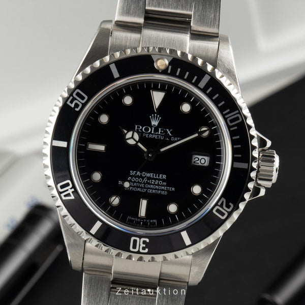 Rolex Sea-Dweller Automatik Edelstahl Herrenuhr Oyster Perpetual Ref. 16600 [2303559]
