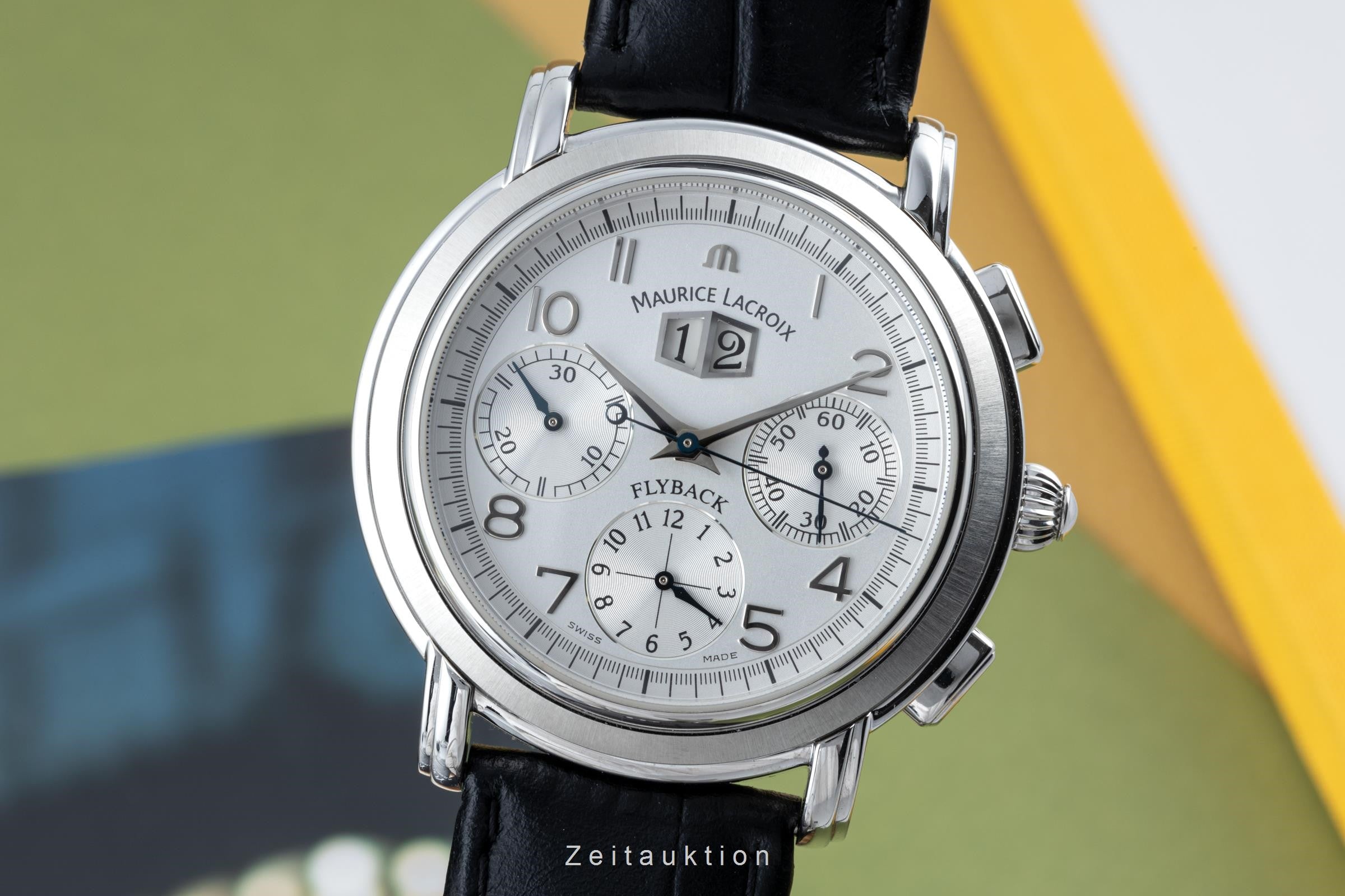 Maurice Lacroix Masterpiece Flyback chronograph steel automatic
