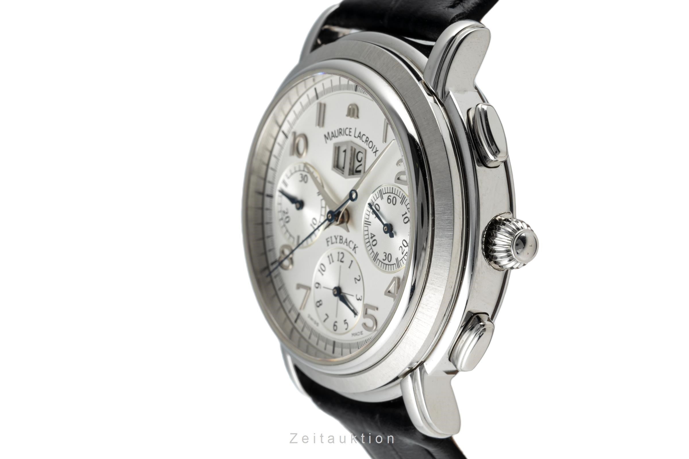Maurice Lacroix Masterpiece Flyback chronograph steel automatic