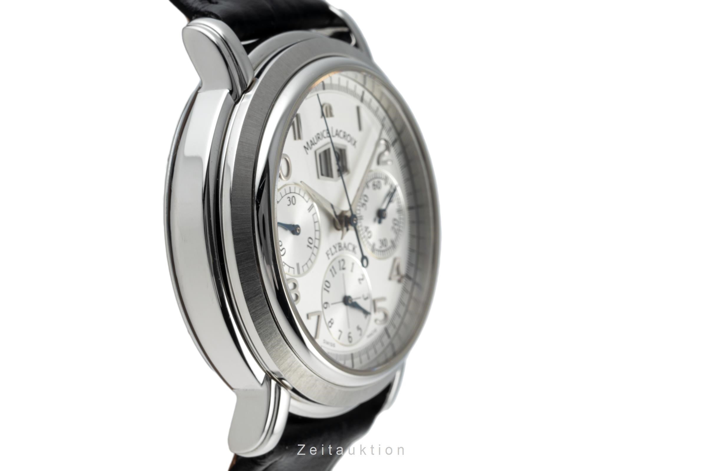 Maurice Lacroix Masterpiece Flyback chronograph steel automatic men's watch MP6098  [2303577]