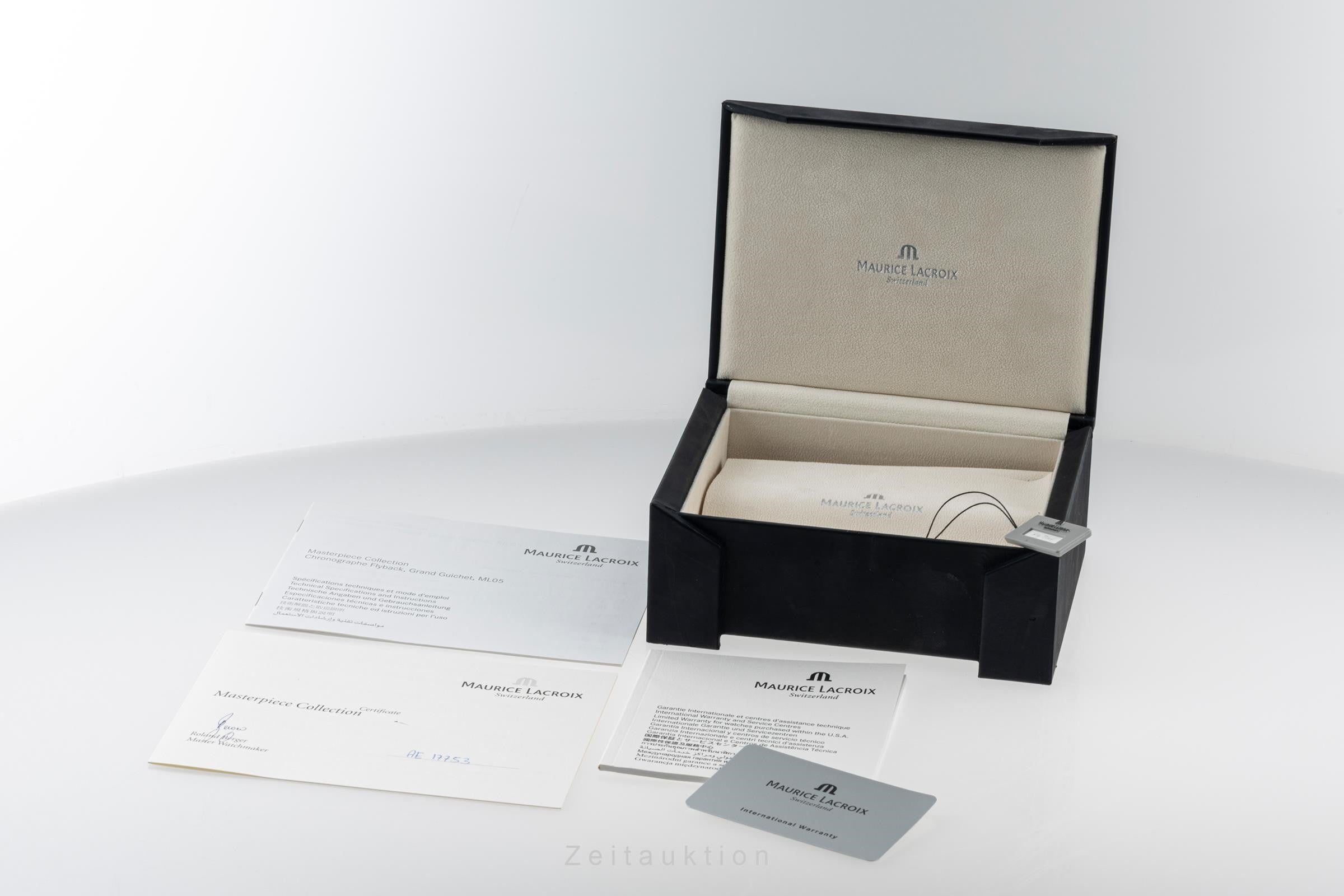 Maurice Lacroix Masterpiece Flyback chronograph steel automatic men's watch MP6098  [2303577]