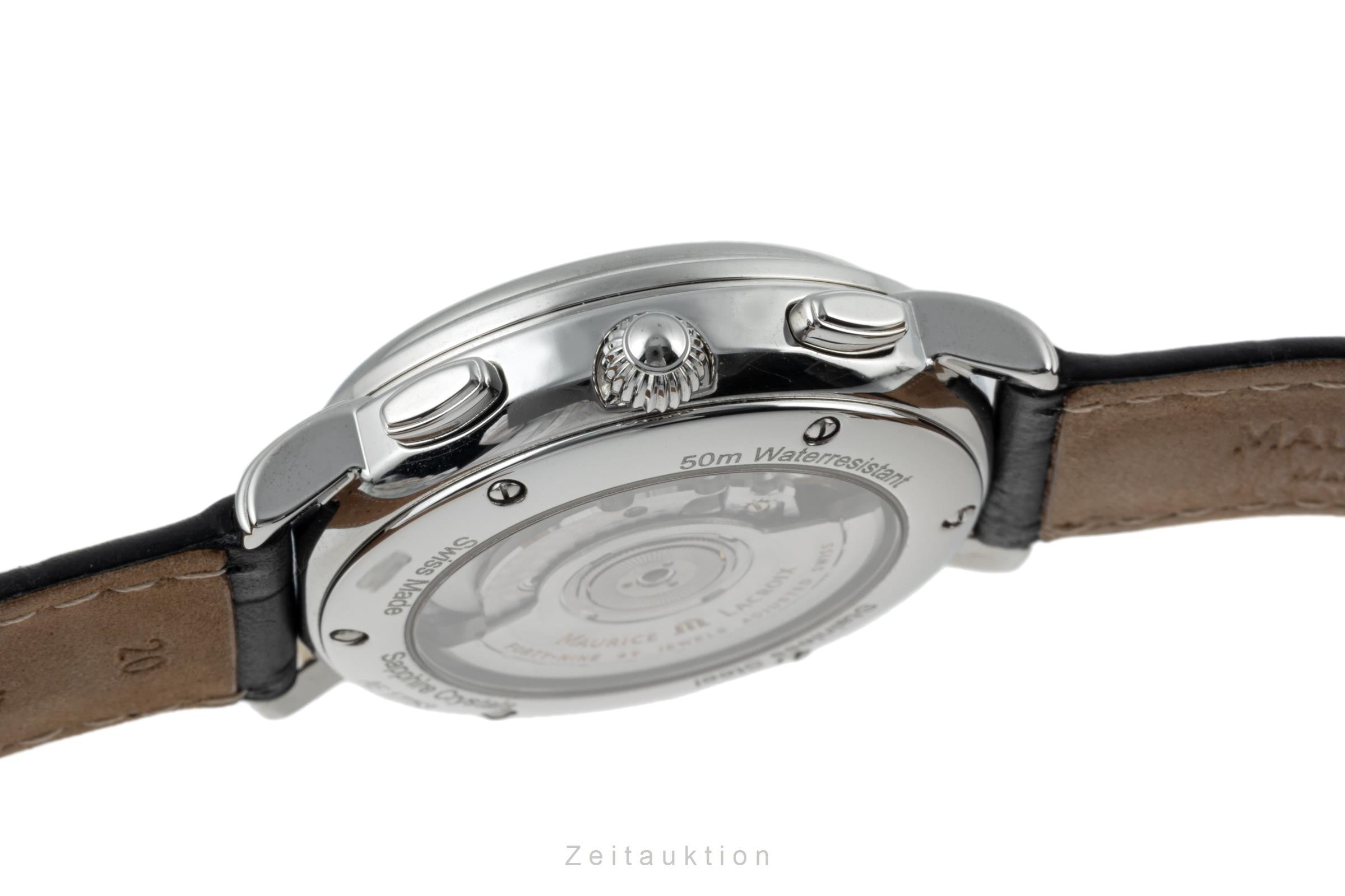 Maurice Lacroix Masterpiece Flyback chronograph steel automatic men's watch MP6098  [2303577]