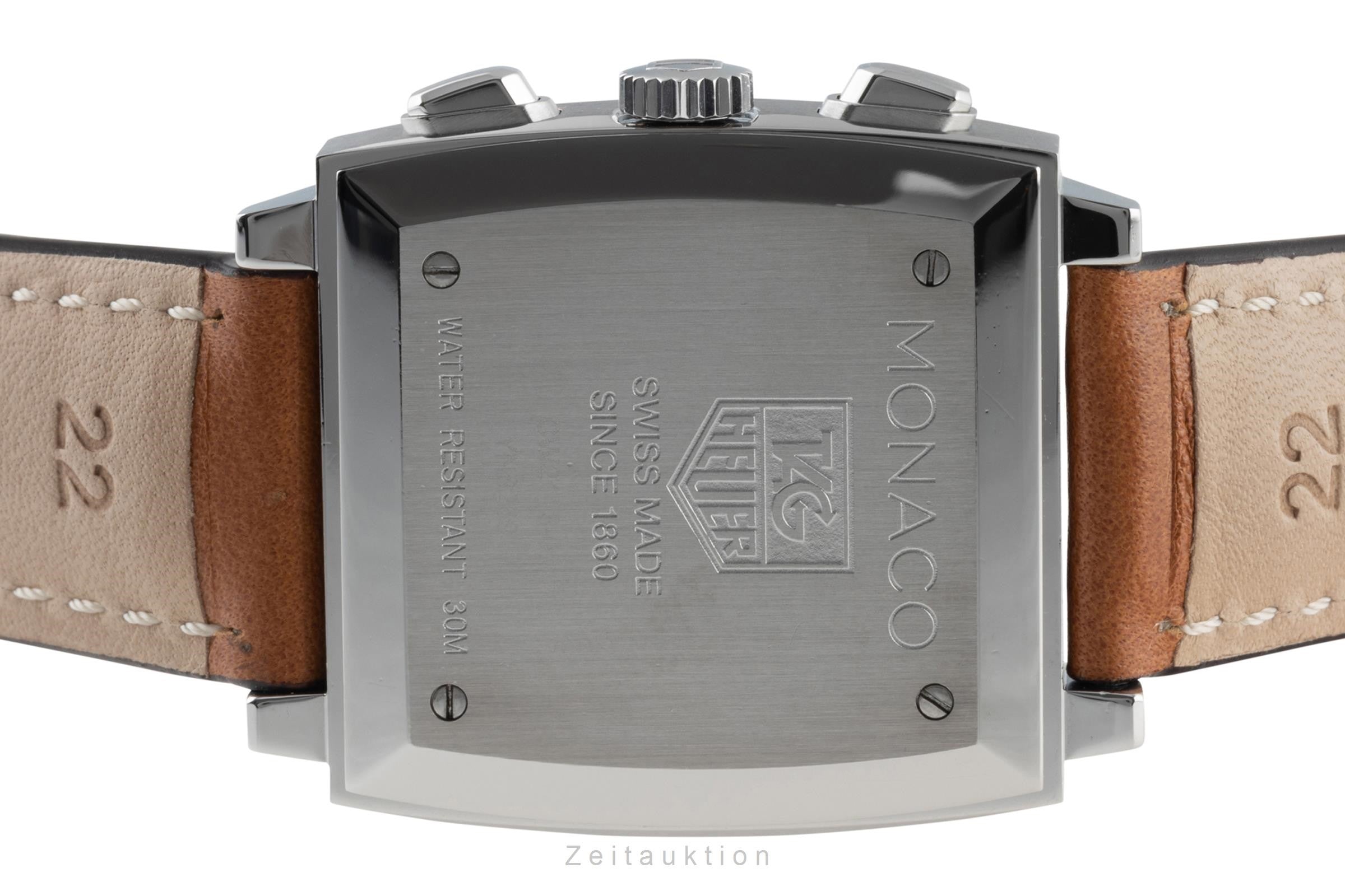 Tag Heuer Monaco chronograph steel automatic men's watch CW2113-0  [2303581]