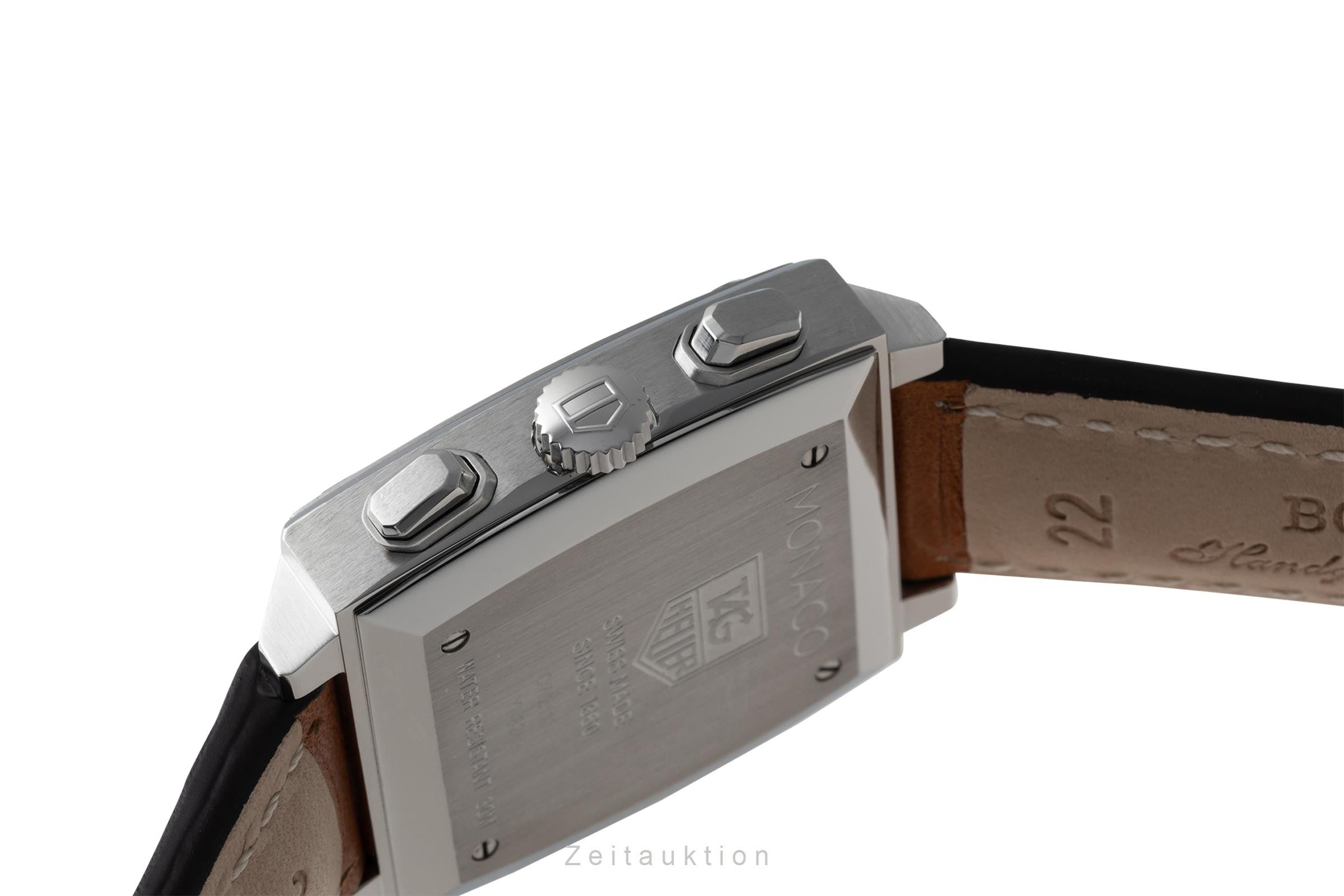 Tag Heuer Monaco chronograph steel automatic men's watch CW2113-0  [2303581]