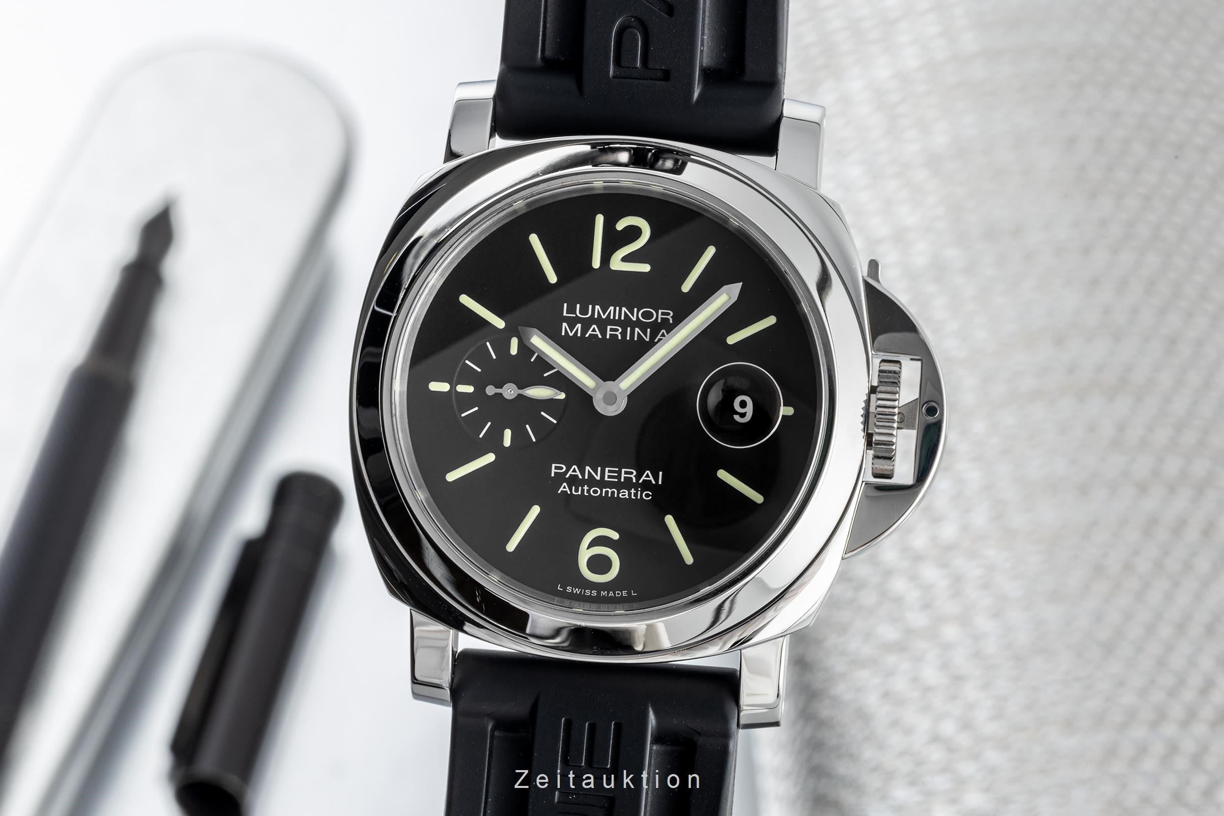 Panerai Luminor Marina steel automatic Kal. OP XXX Ref. PAM01104