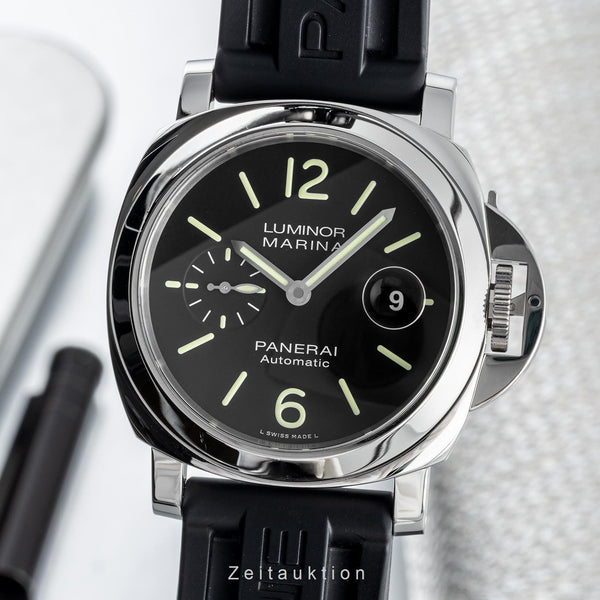 Panerai Luminor Marina acero automático reloj para caballeros PAM01104 LP: 7400EUR  [2303590]
