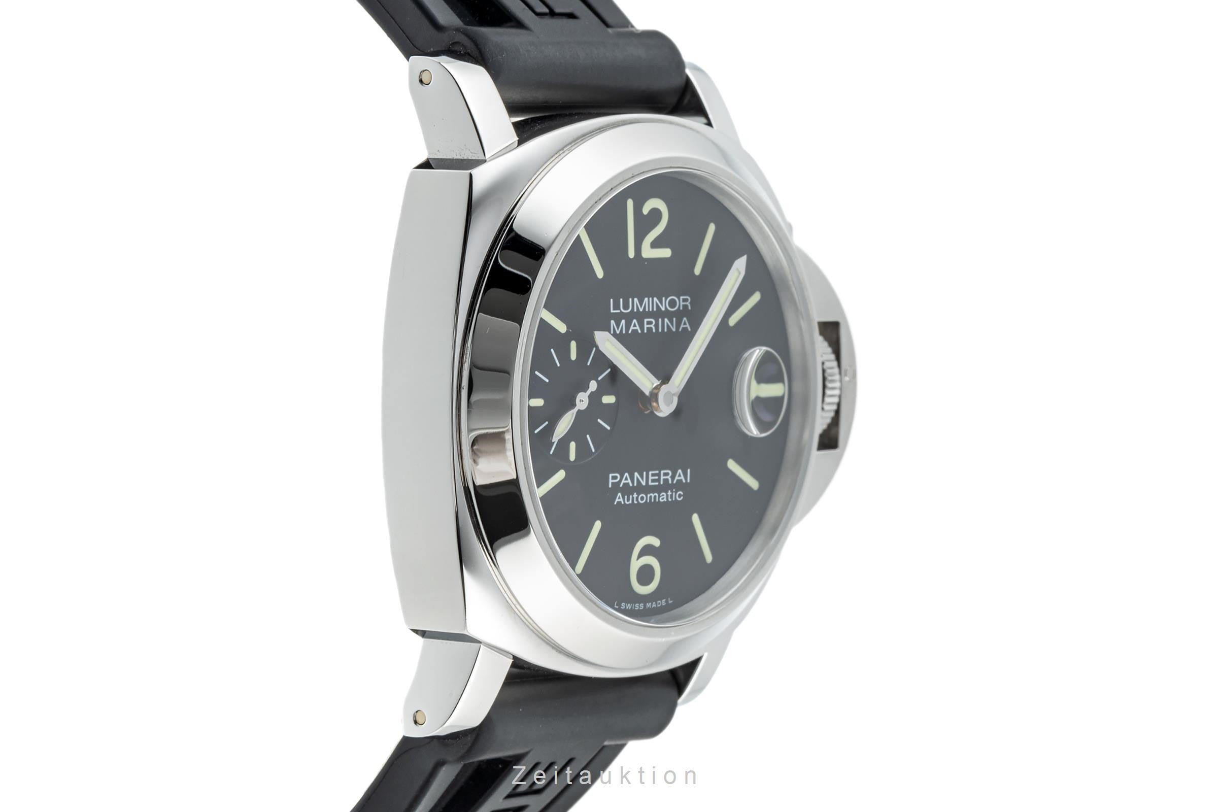 Panerai Luminor Marina acero automático reloj para caballeros PAM01104 LP: 7400EUR  [2303590]