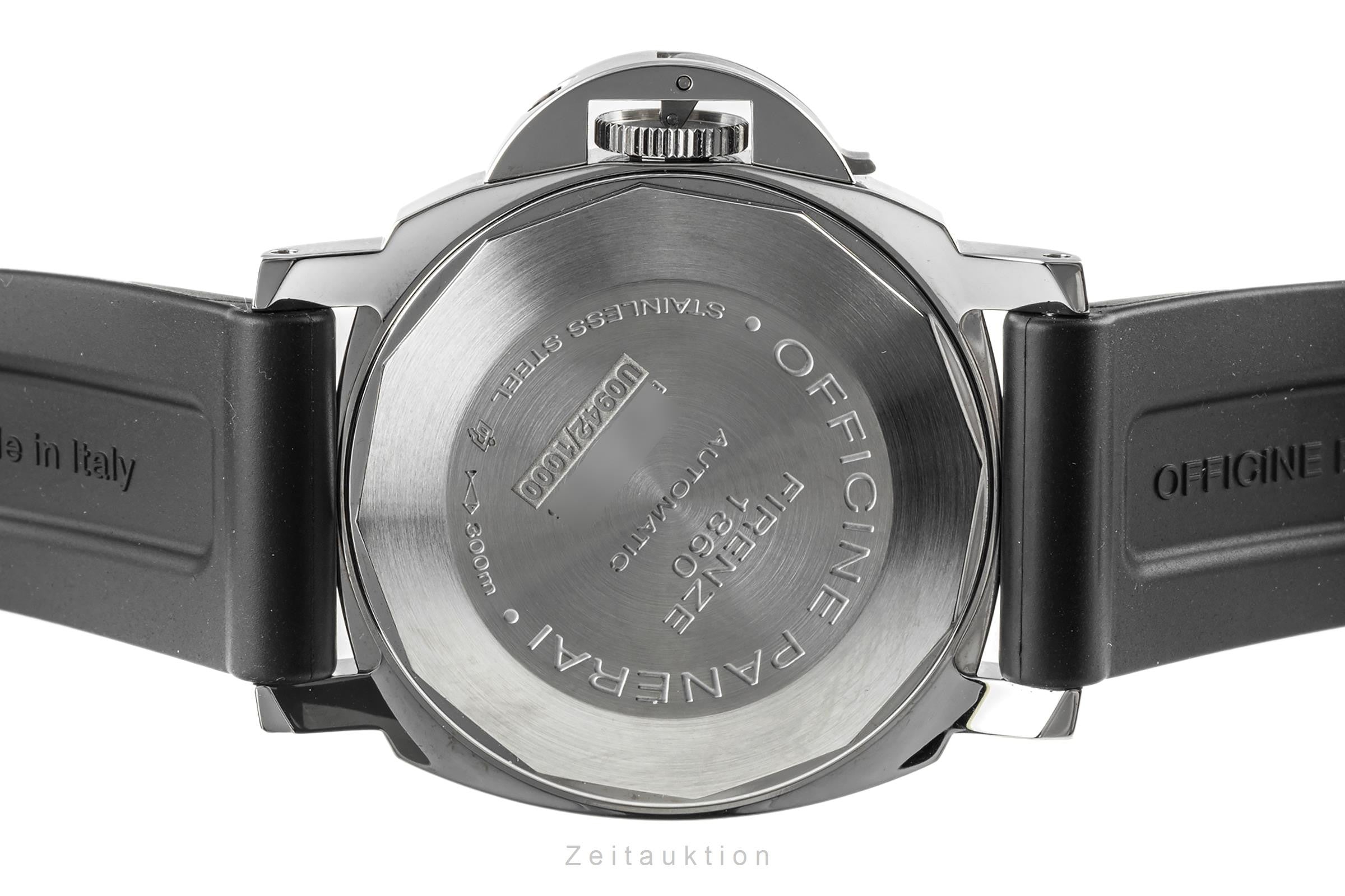 Panerai Luminor Marina acero automático reloj para caballeros PAM01104 LP: 7400EUR  [2303590]