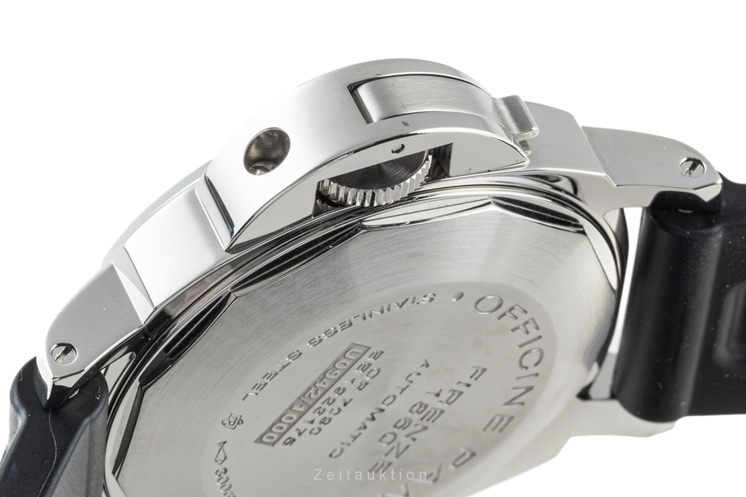 Panerai Luminor Marina acero automático reloj para caballeros PAM01104 LP: 7400EUR  [2303590]