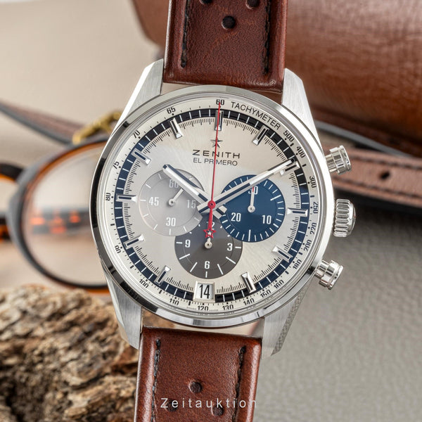 Zenith El Primero acier automatique montre pour hommes 03.2040.400/69.C494 LP: 9900EUR  [2303591]