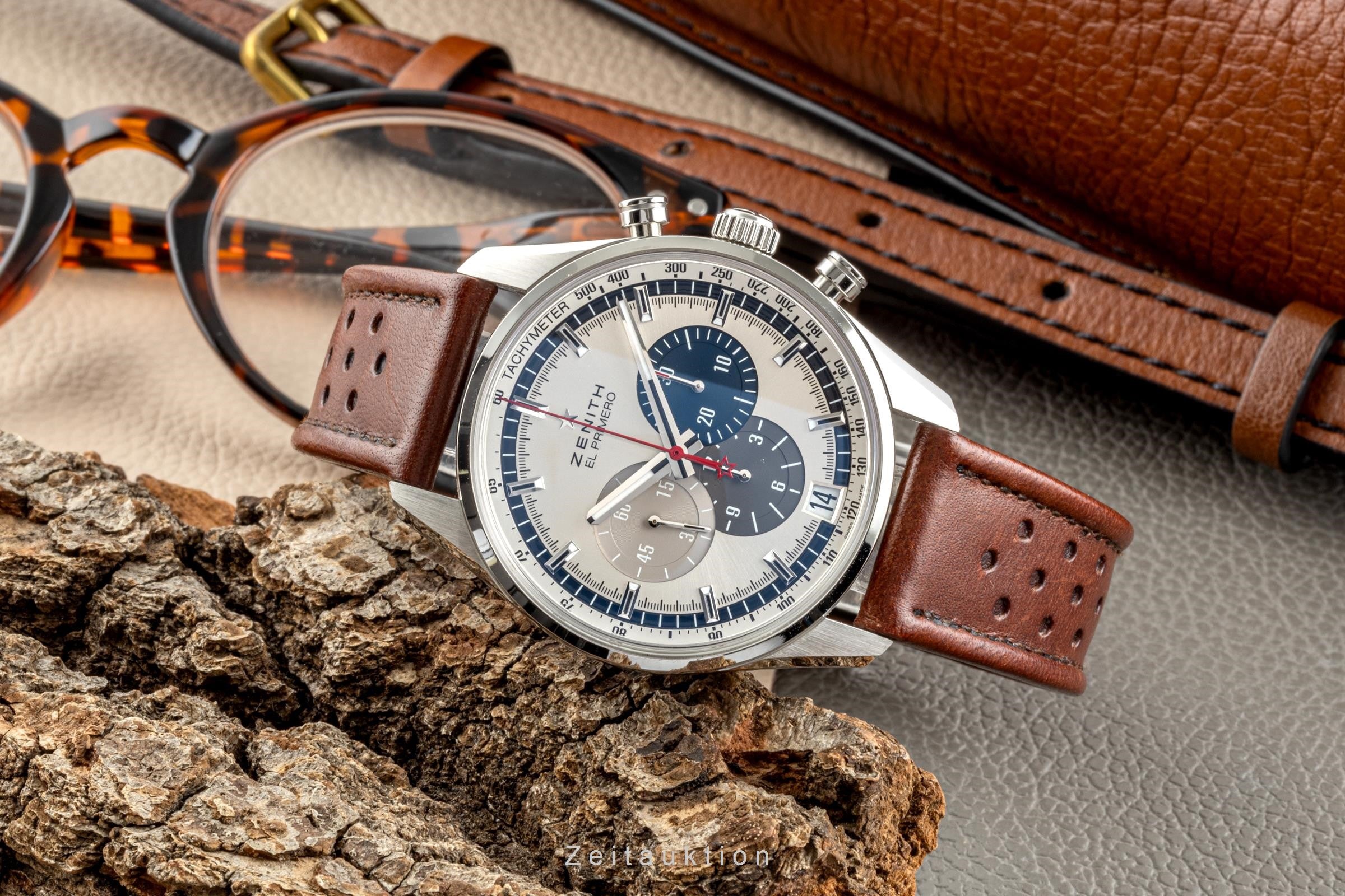 Zenith El Primero acier automatique montre pour hommes 03.2040.400/69.C494 LP: 9900EUR  [2303591]