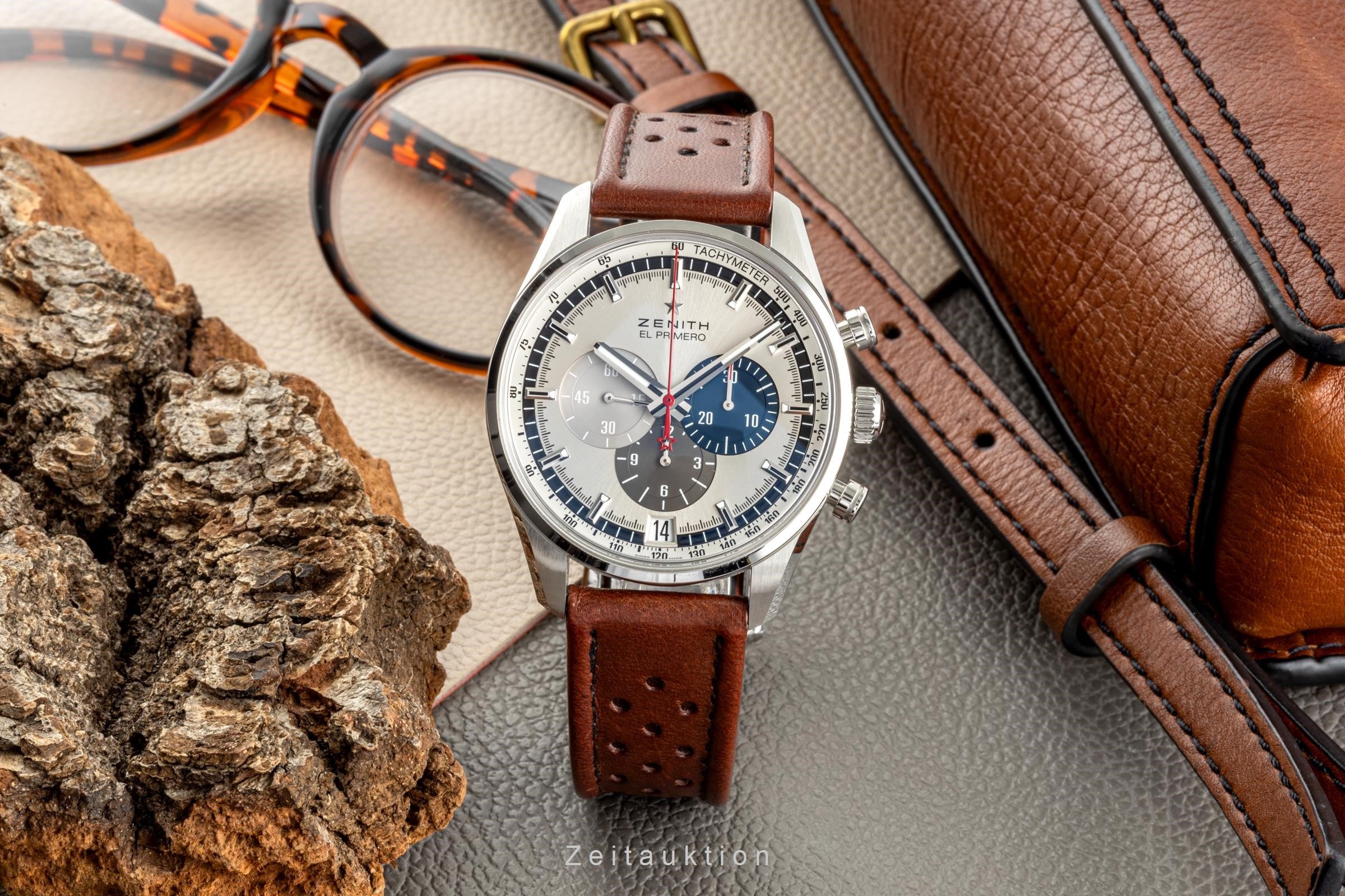 Zenith El Primero acier automatique montre pour hommes 03.2040.400/69.C494 LP: 9900EUR  [2303591]