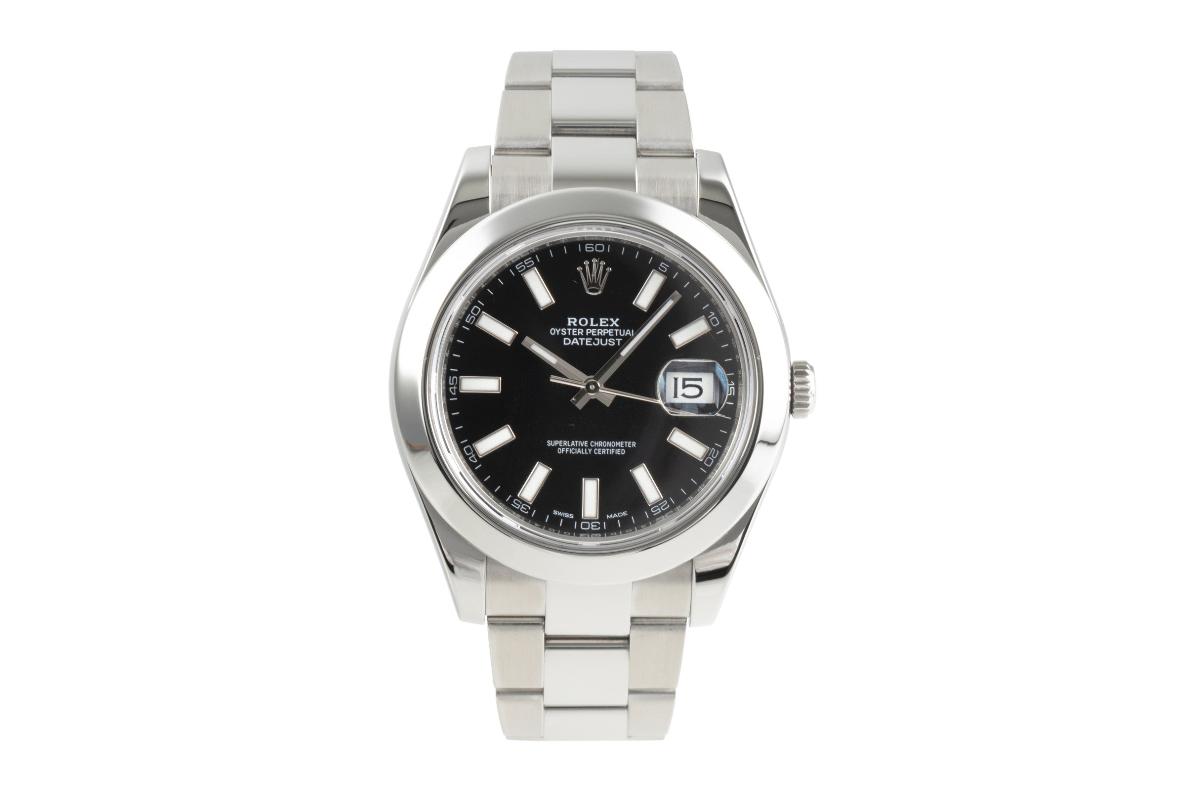Rolex Datejust steel automatic men's watch 116300  [2303598]