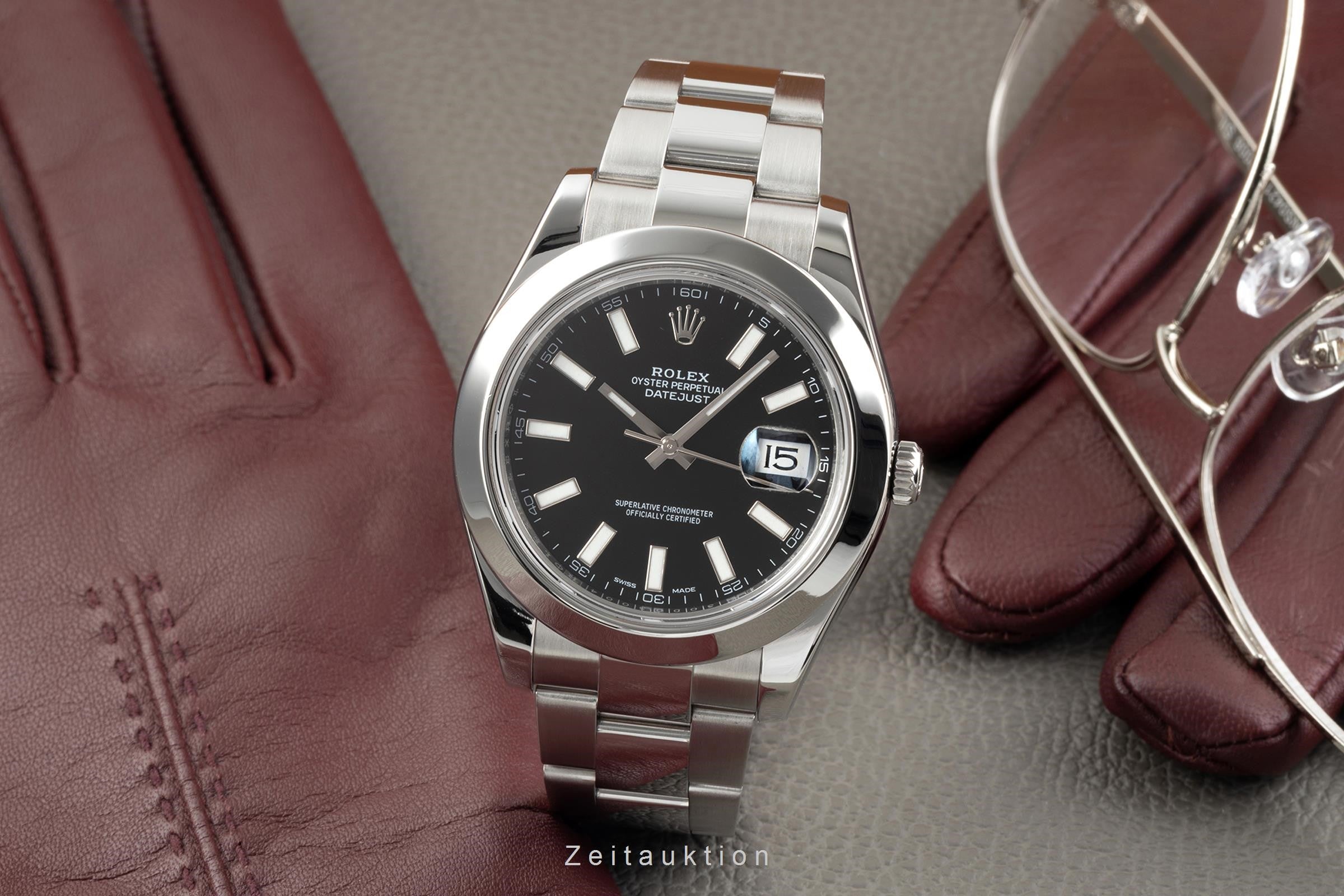 Rolex Datejust steel automatic men's watch 116300  [2303598]