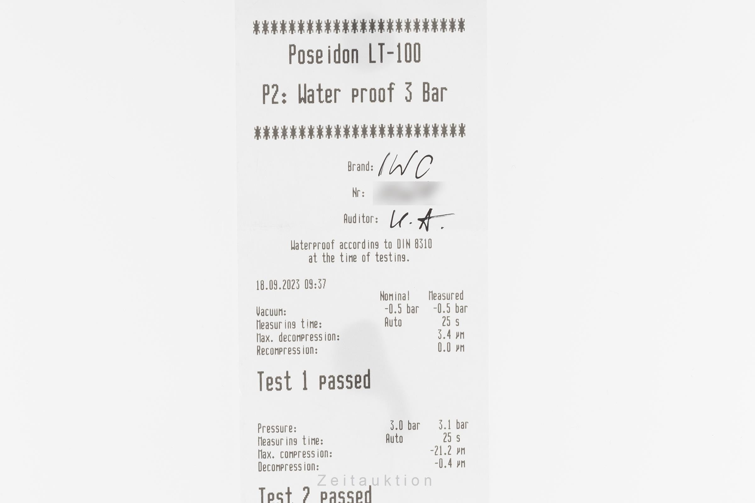 IWC Da Vinci steel automatic men's watch IW3528  [2303620]