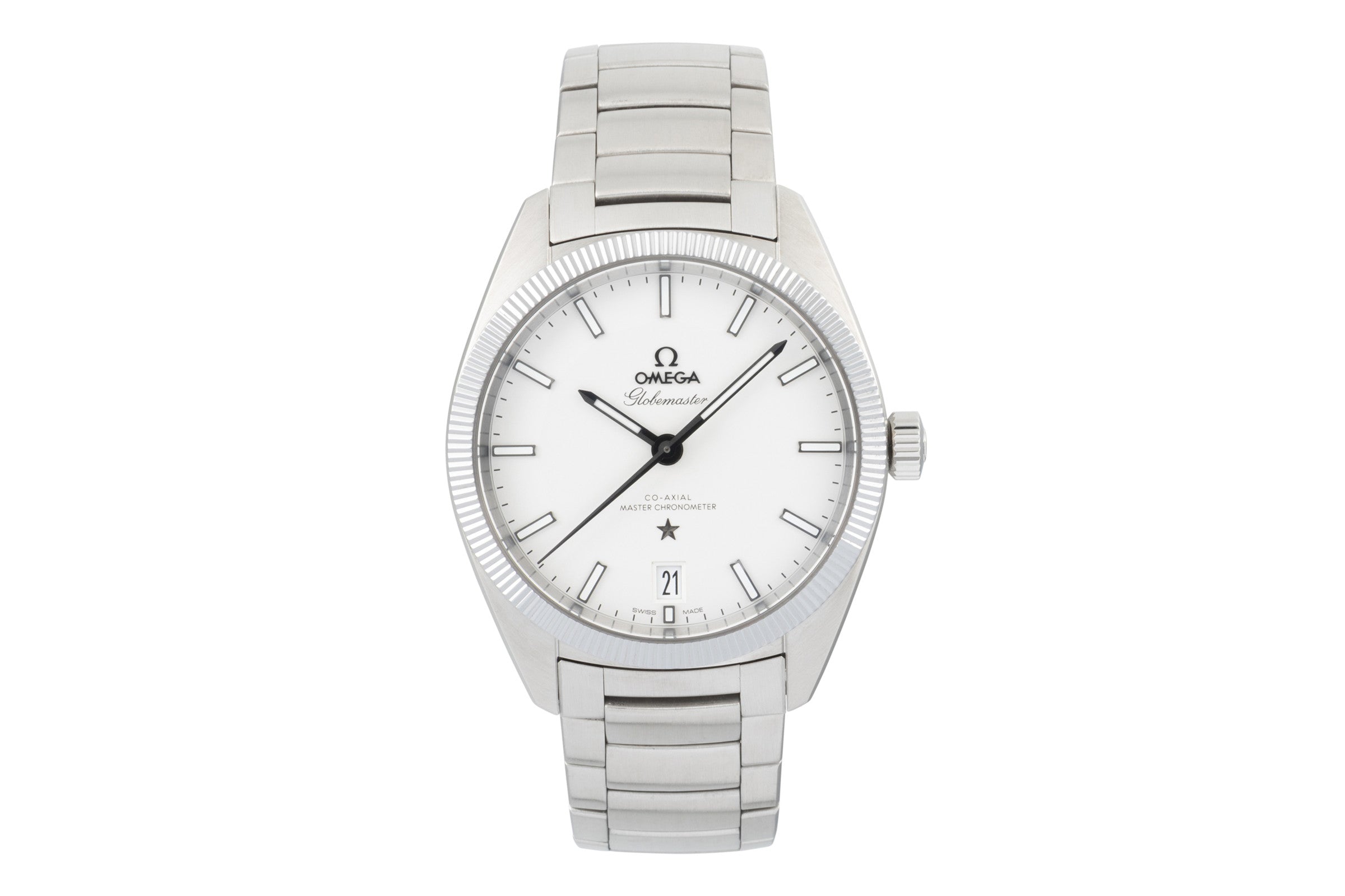 Omega Constellation acier automatique montre pour hommes 130.30.39.21.02.001 LP: 8600EUR  [2303630]