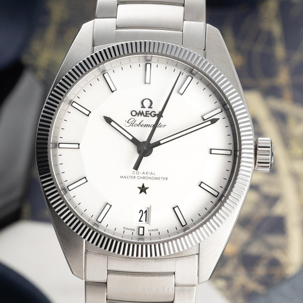 Omega Constellation acier automatique montre pour hommes 130.30.39.21.02.001 LP: 8600EUR  [2303630]