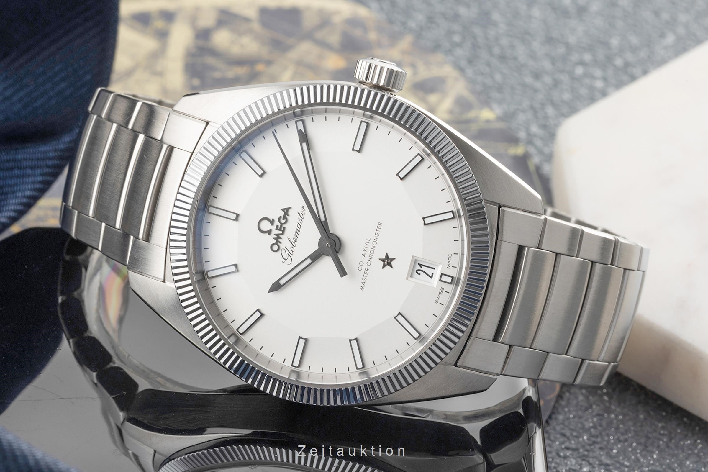 Omega Constellation acier automatique montre pour hommes 130.30.39.21.02.001 LP: 8600EUR  [2303630]