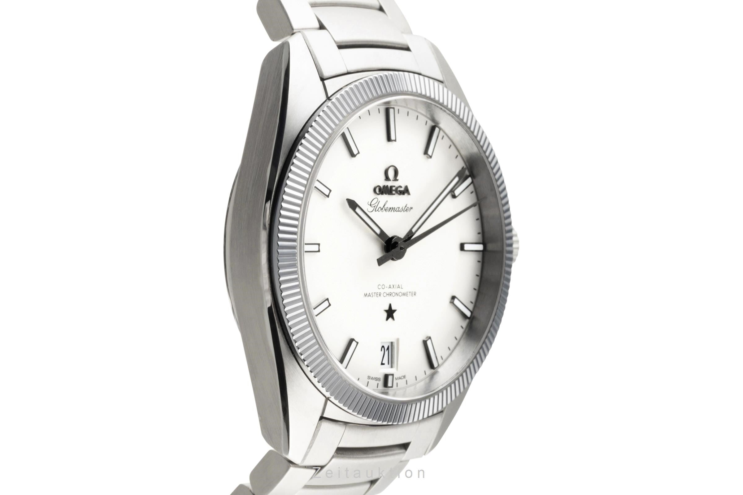 Omega Constellation acier automatique montre pour hommes 130.30.39.21.02.001 LP: 8600EUR  [2303630]