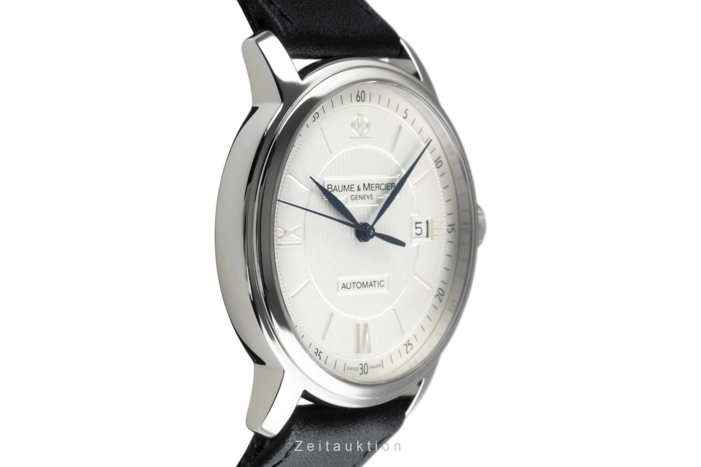 Baume & Mercier Classima acier automatique montre pour hommes 65615 LP: 2600EUR  [2303681]