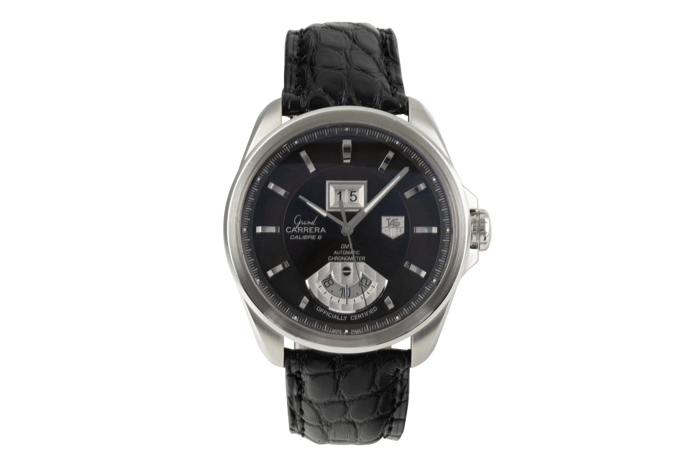 Tag Heuer Grand Carrera Calibre 8 Stahl Automatik Herrenuhr Ref. WAV5113  [2303702]