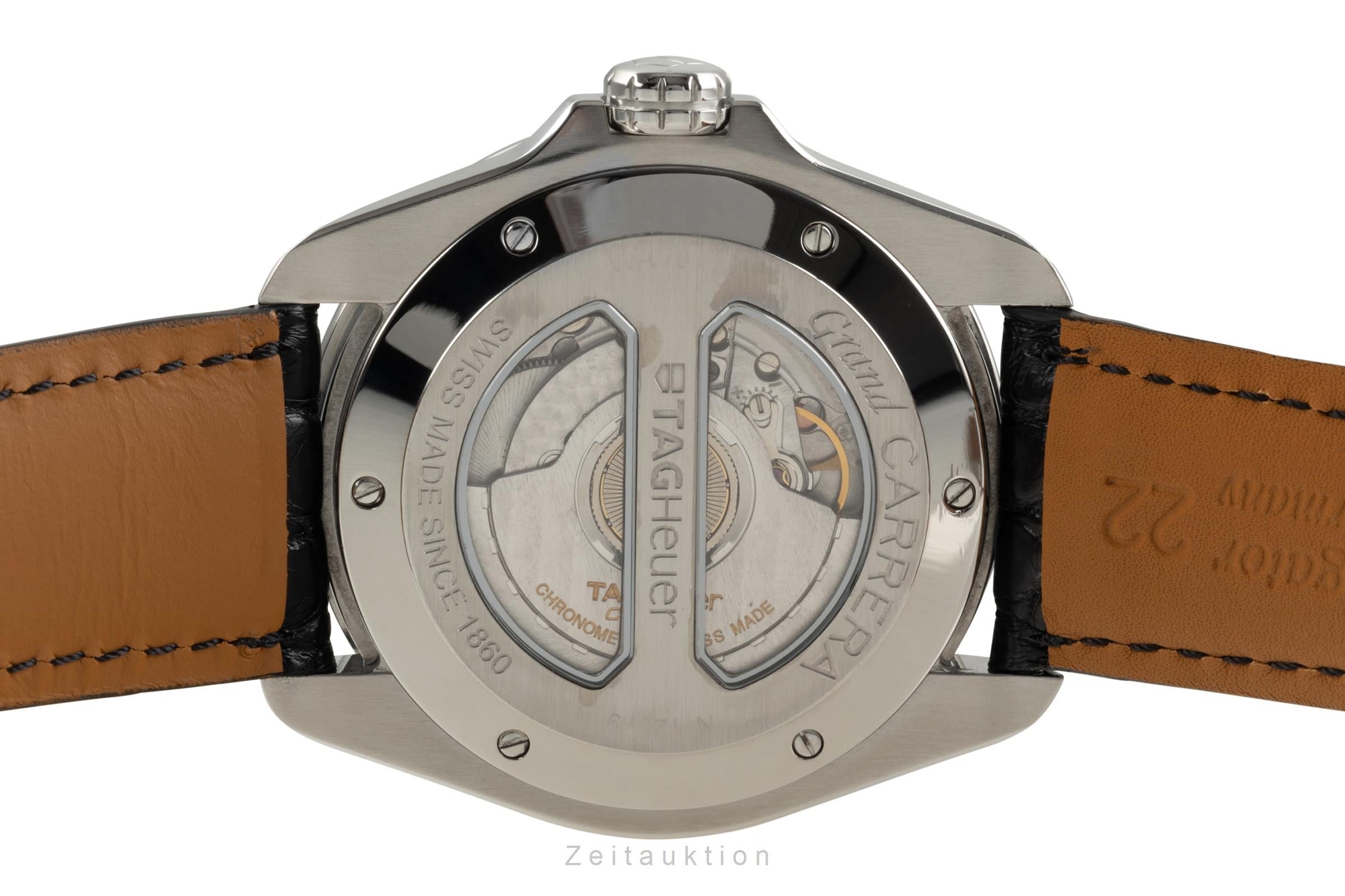 Tag Heuer Grand Carrera Calibre 8 Stahl Automatik Herrenuhr Ref. WAV5113  [2303702]