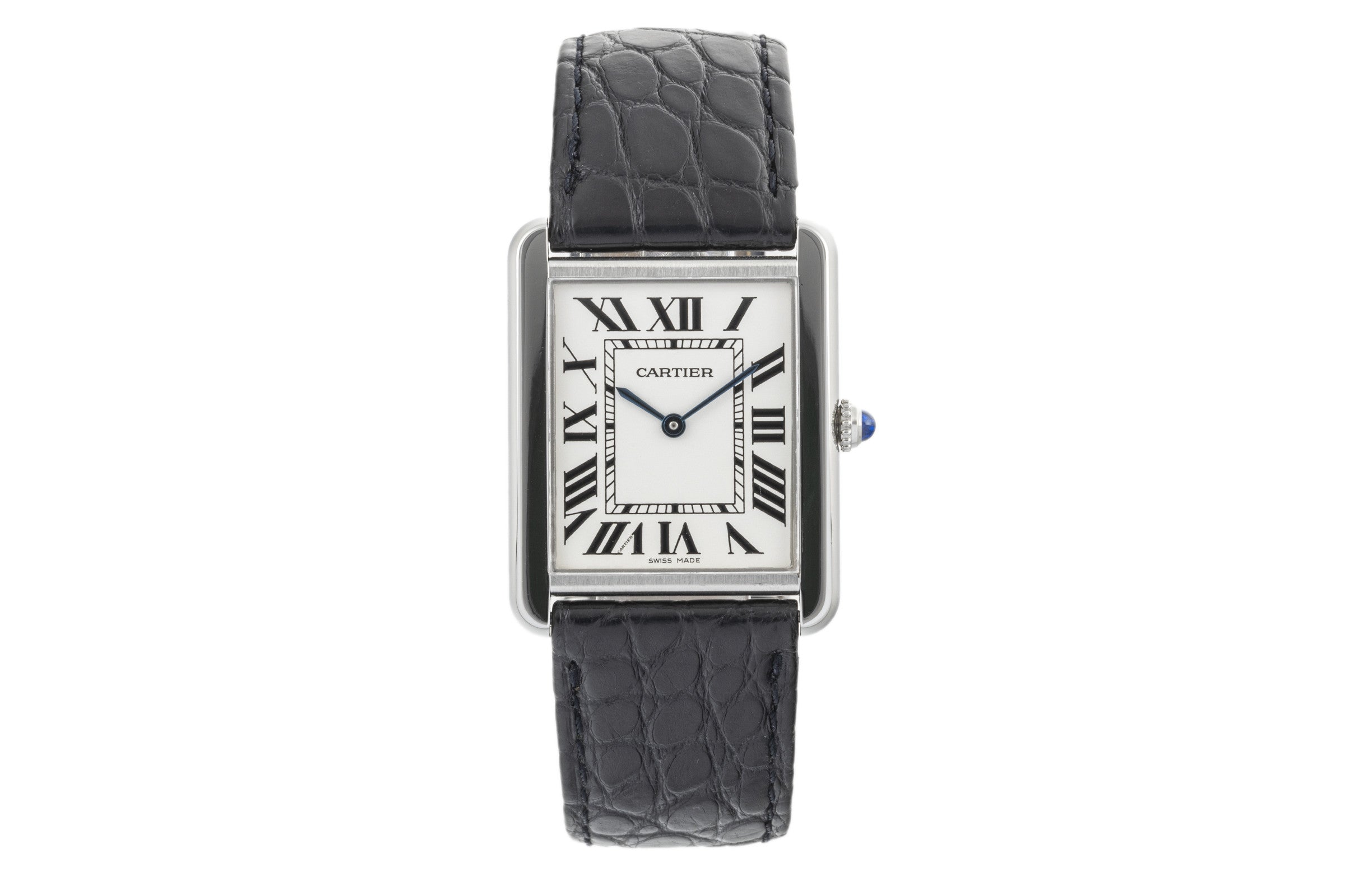 Cartier Tank Solo Large Edelstahl Herrenuhr Ref. W1018355, 2715 VP: 3300,- € [2303705]