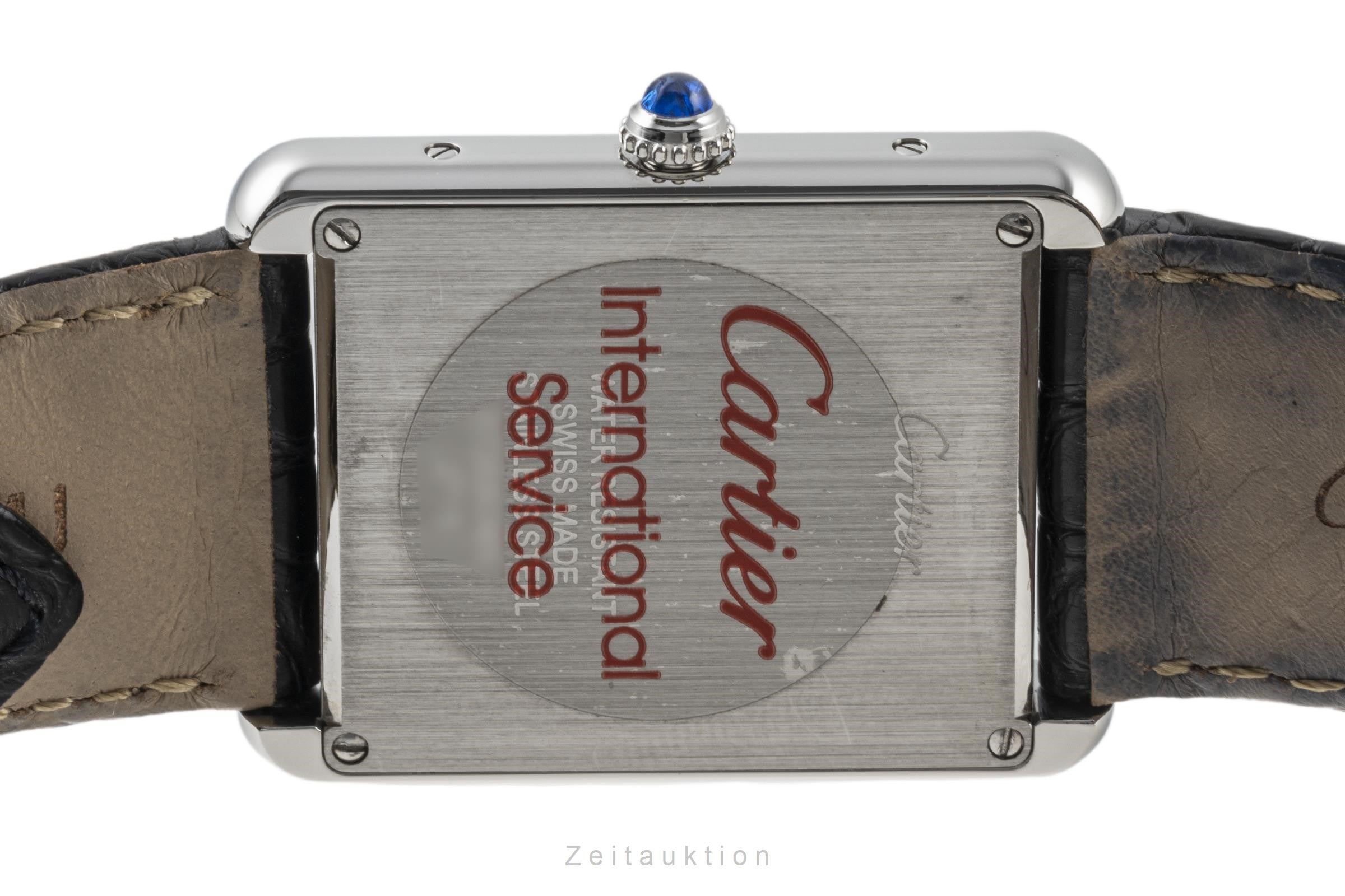 Cartier Tank Solo Large Edelstahl Herrenuhr Ref. W1018355, 2715 VP: 3300,- € [2303705]