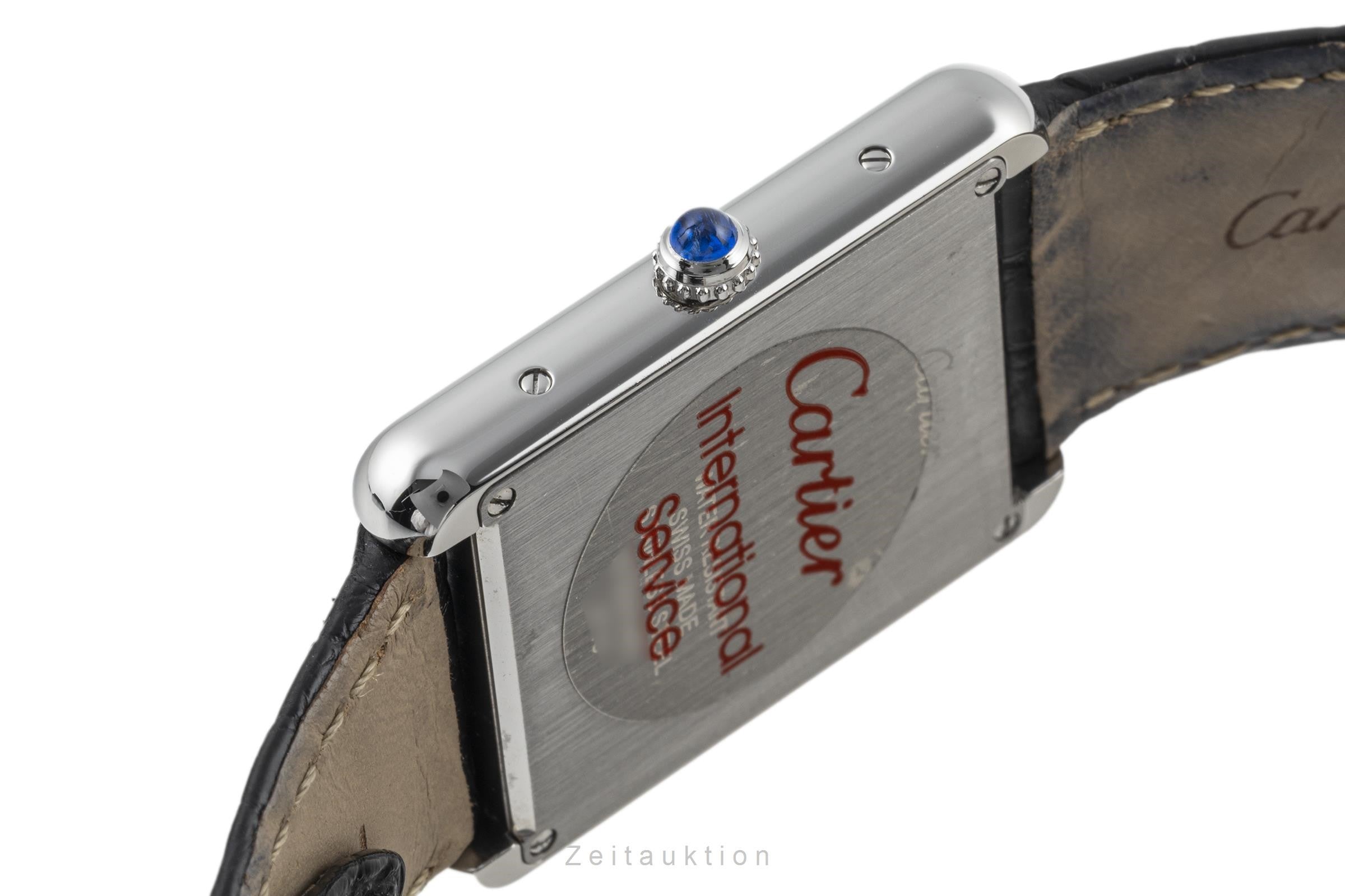 Cartier Tank Solo Large Edelstahl Herrenuhr Ref. W1018355, 2715 VP: 3300,- € [2303705]