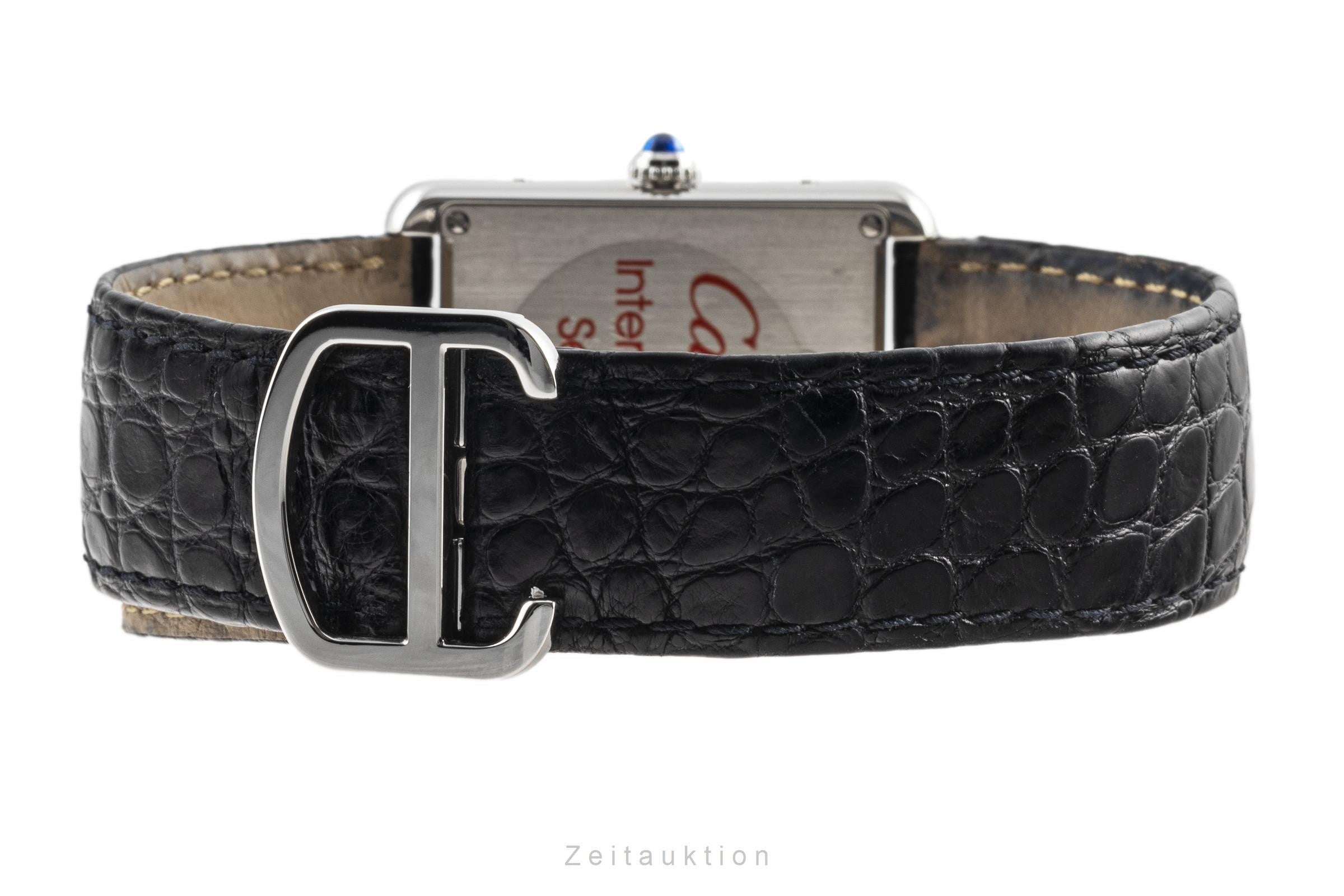 Cartier Tank Solo Large Edelstahl Herrenuhr Ref. W1018355, 2715 VP: 3300,- € [2303705]