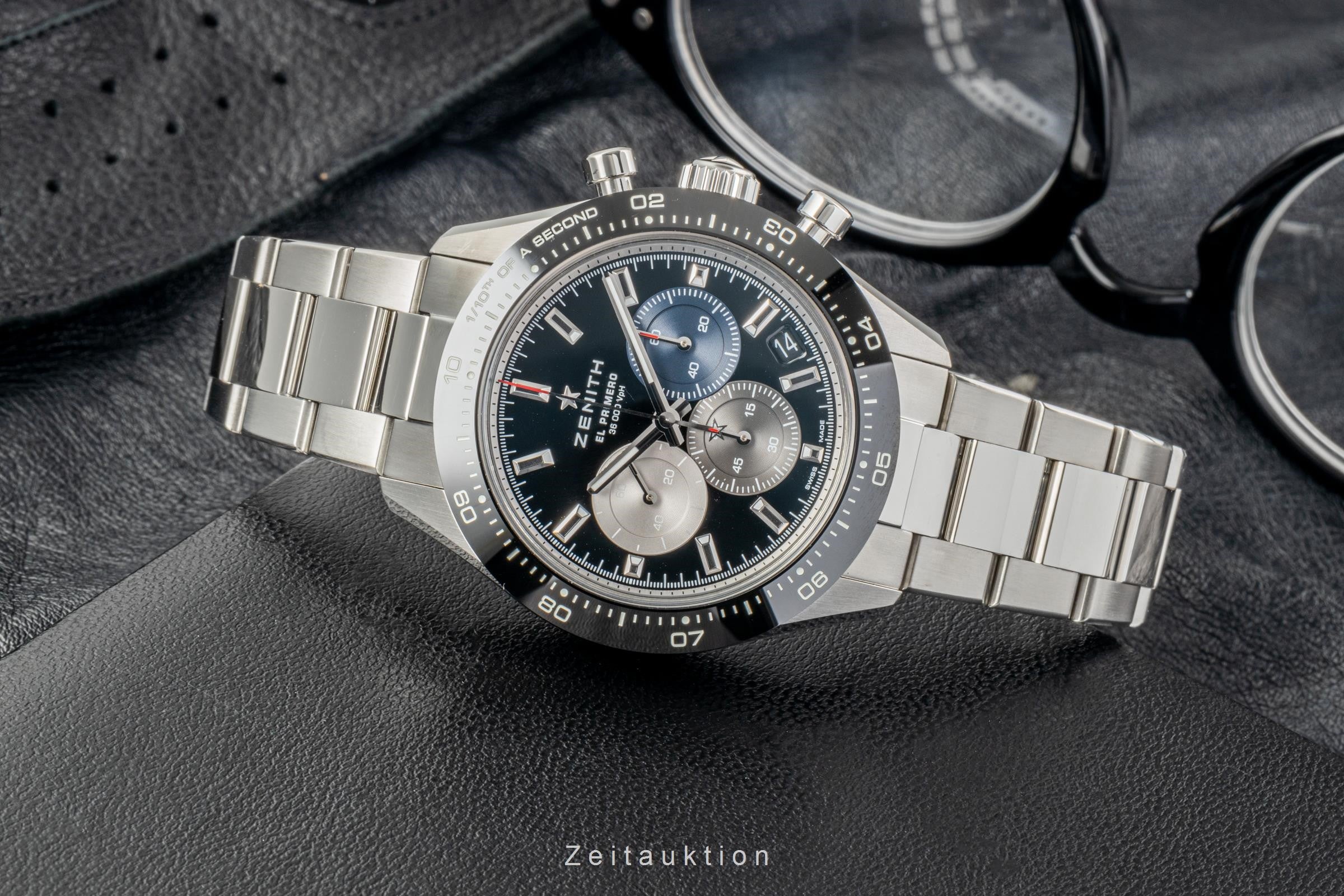 Zenith El Primero cronografo acciaio automatismo orologio da uomo 03.3100.3600/21.M3100 LP: 11800EUR  [2303718]