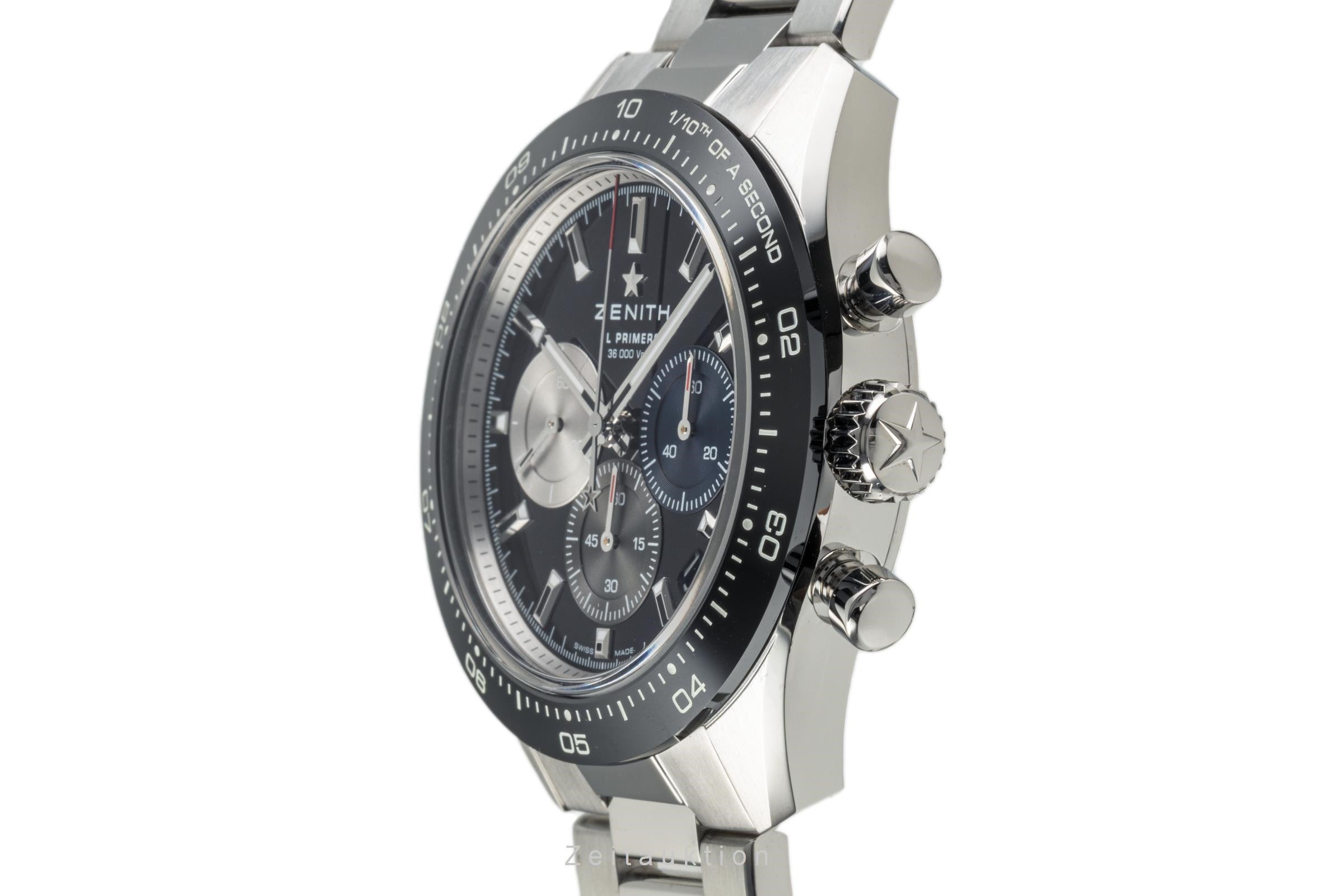 Zenith El Primero cronografo acciaio automatismo orologio da uomo 03.3100.3600/21.M3100 LP: 11800EUR  [2303718]