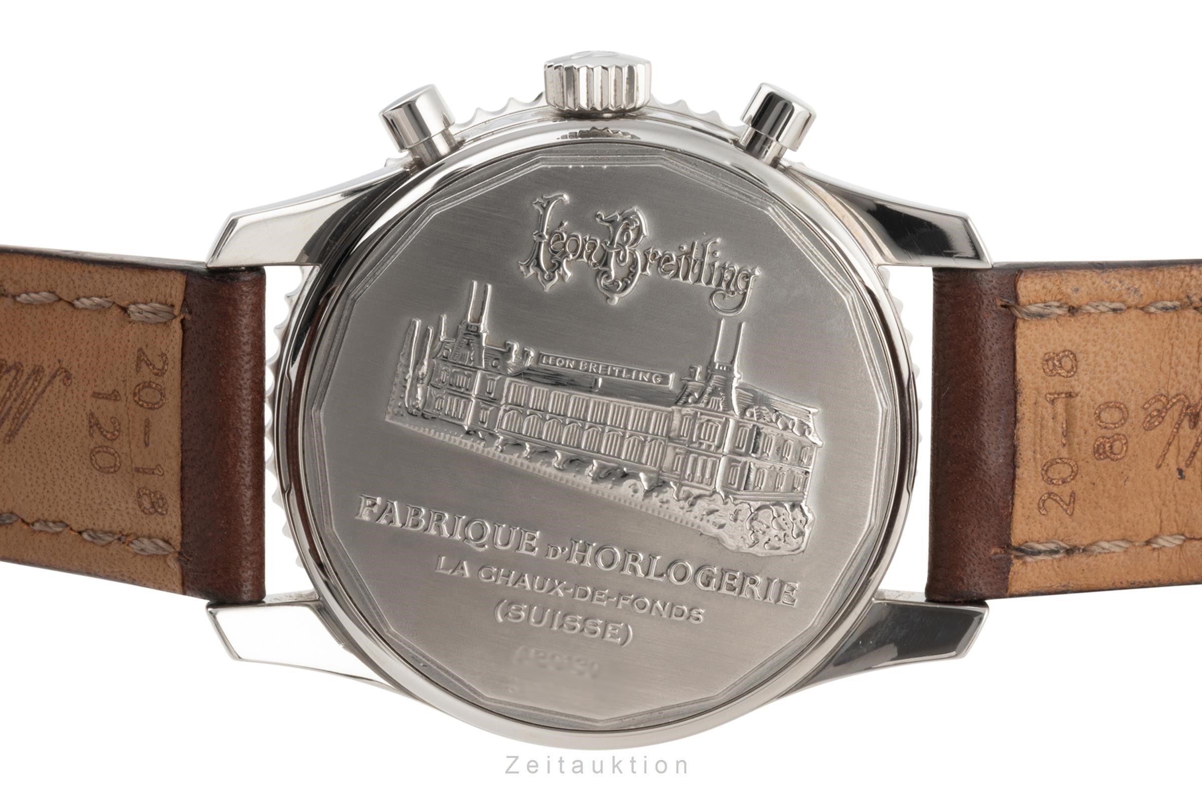 Breitling Montbrillant cronografo acciaio automatismo orologio da uomo AB0130  [2303722]